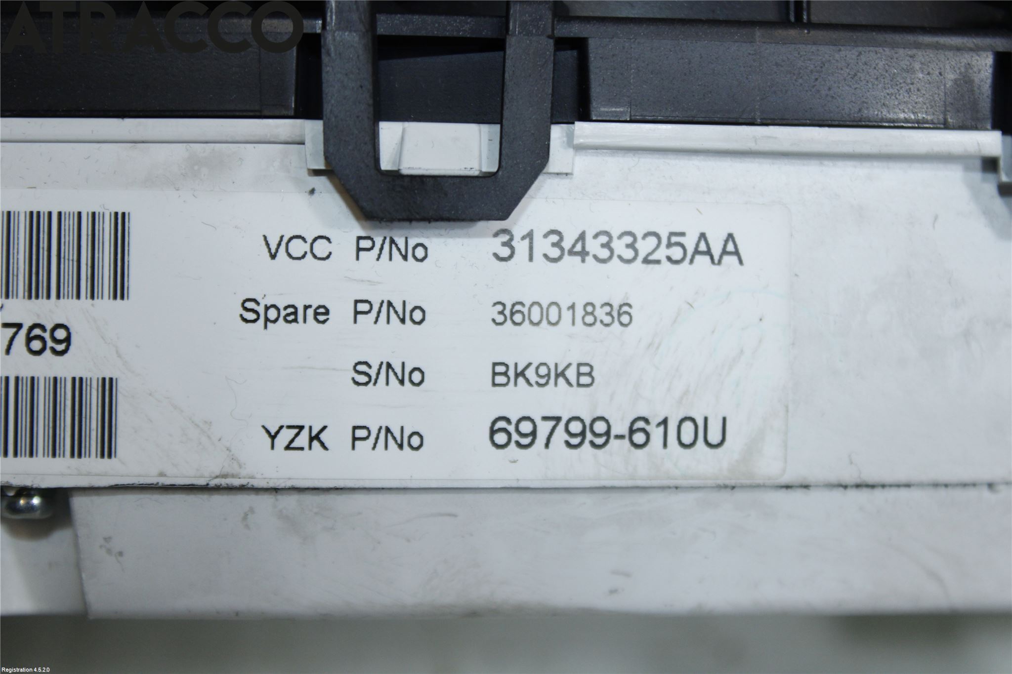 Volvo XC60 09-13 Instr Kombinert