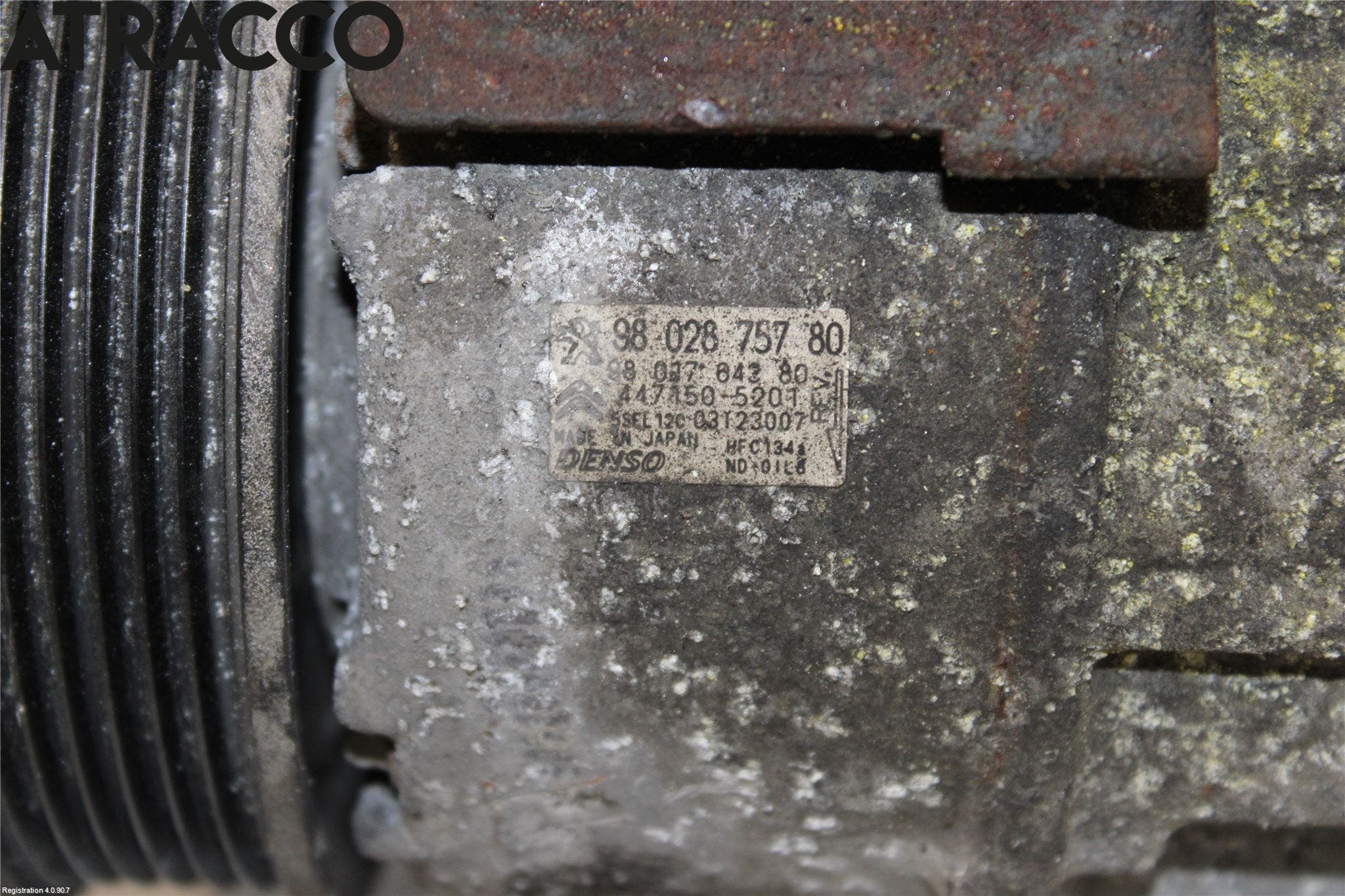 Peugeot 5008 10-16 Varme Ac Kompressor