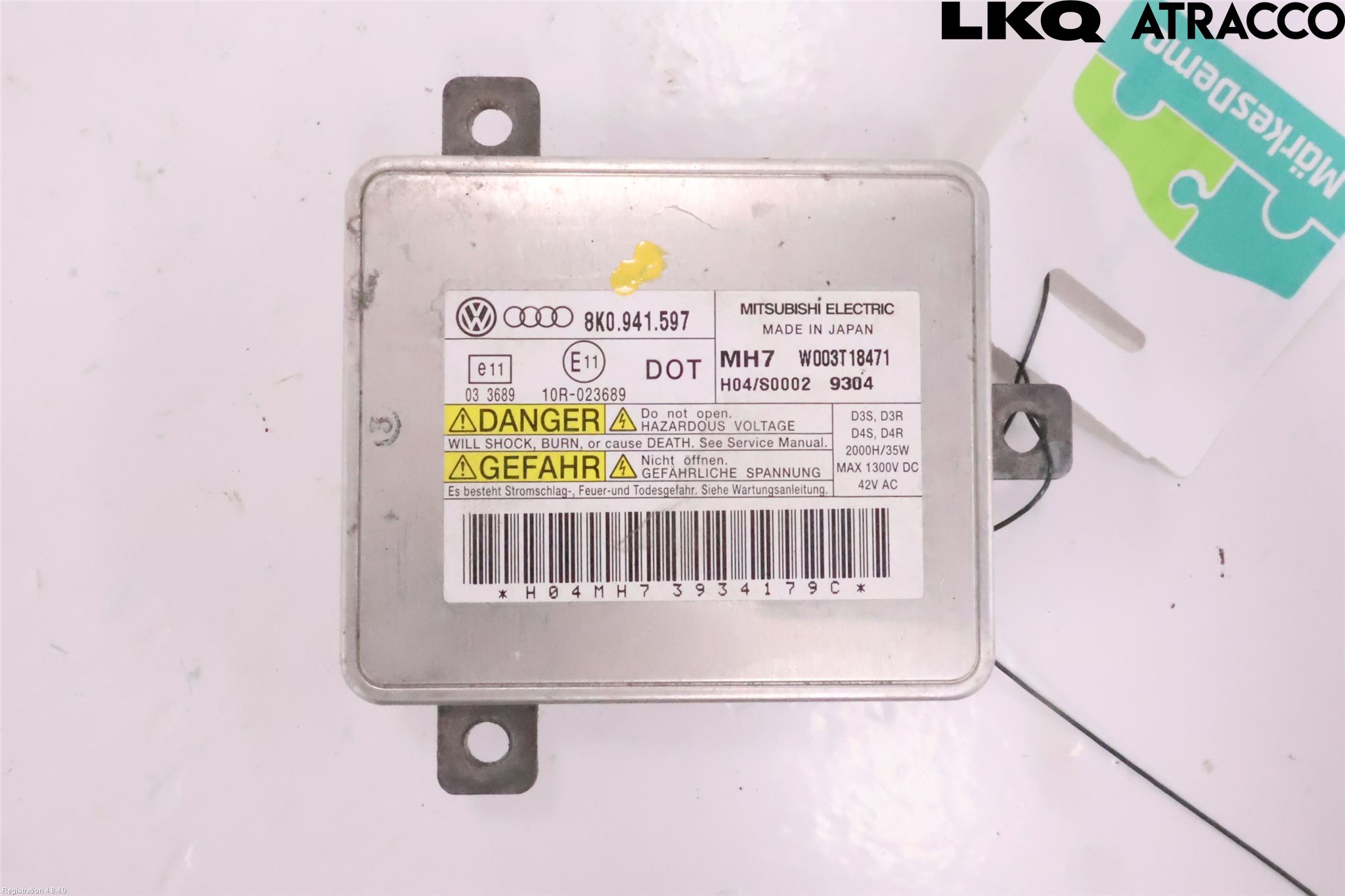 Audi A4/S4 08-11 Styreenhet Xenon