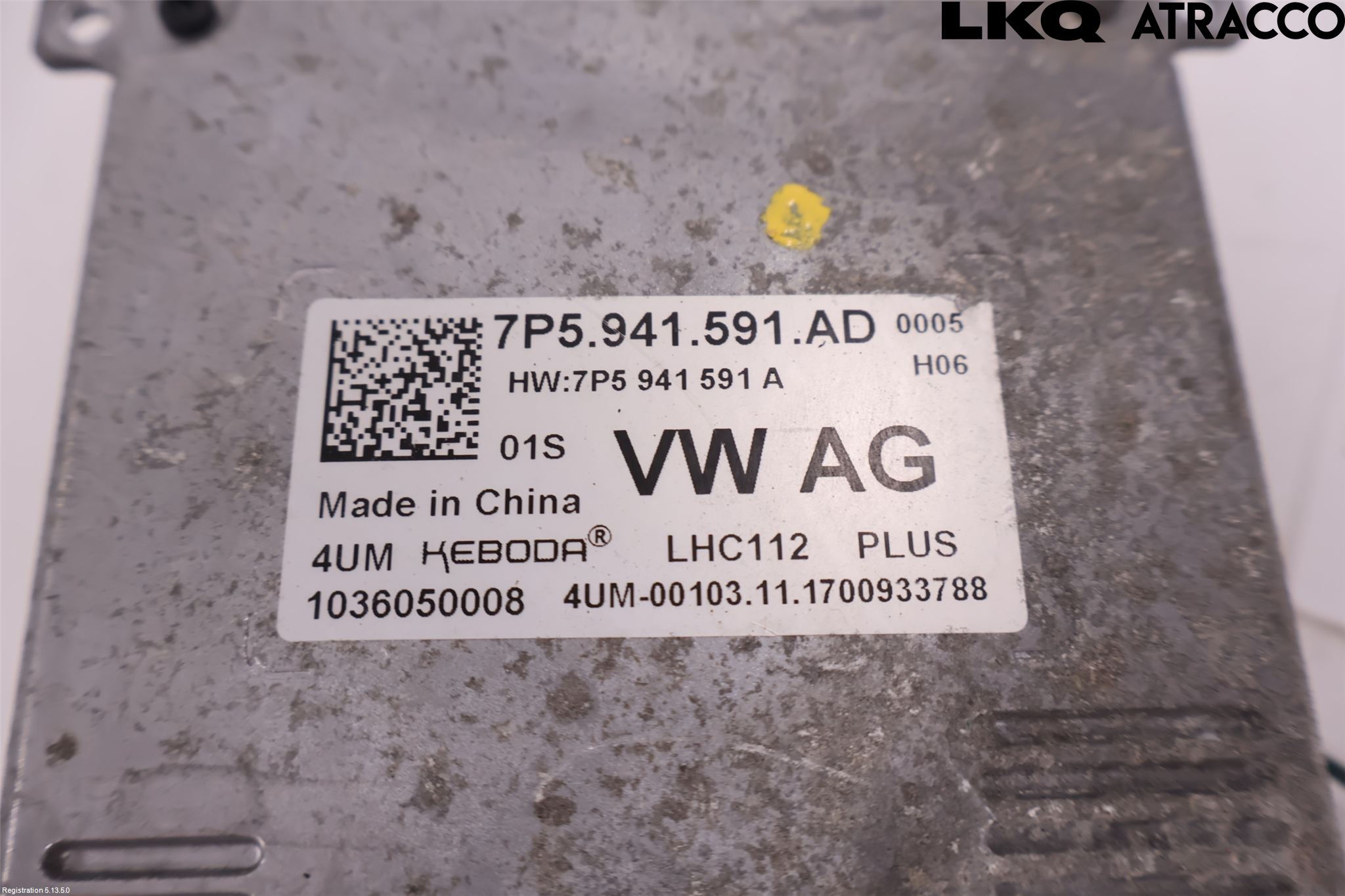 Volkswagen VW GOLF / E-GOLF VII 13-20 Styreenhet Xenon