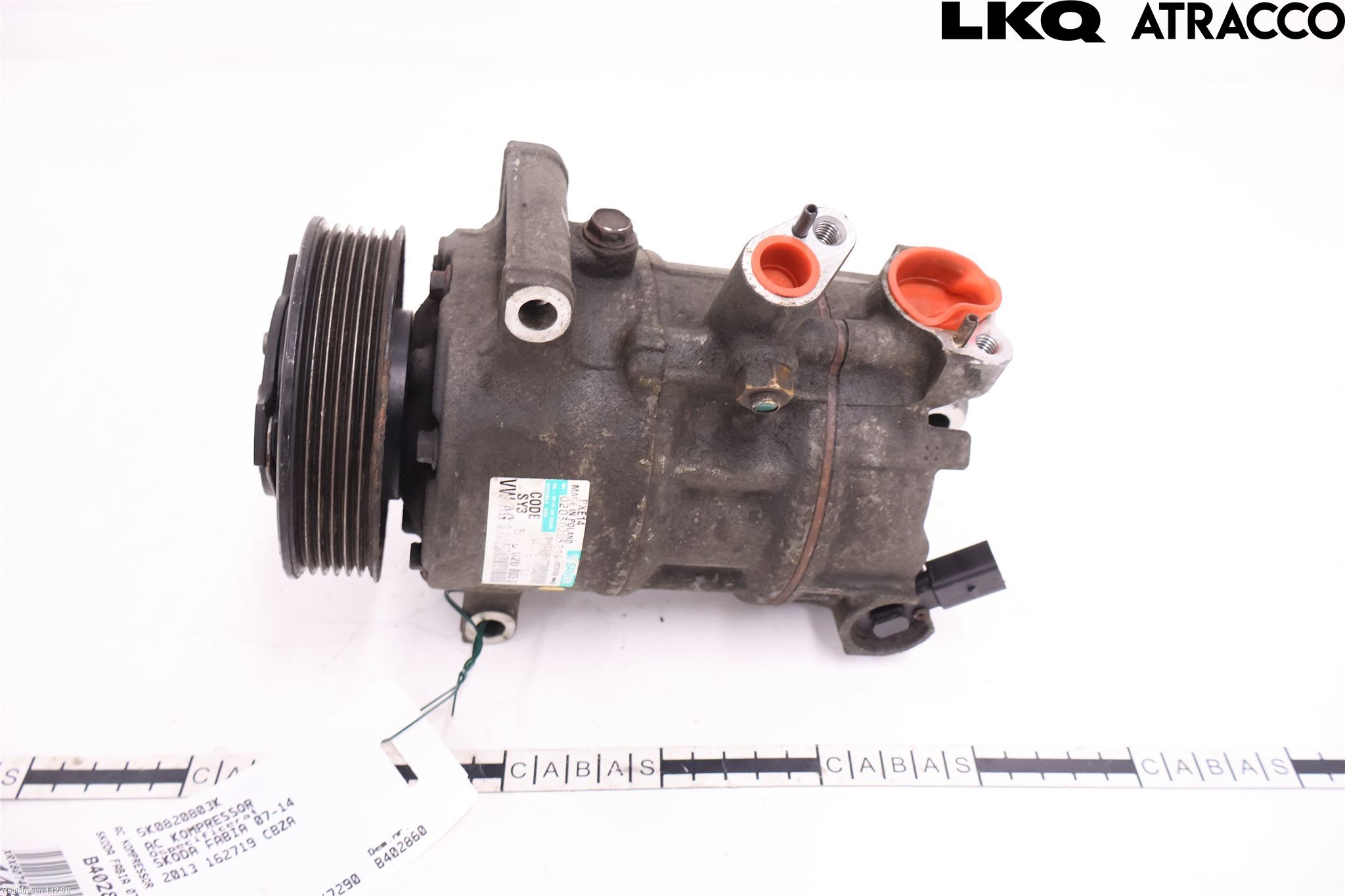 Skoda FABIA 07-14 Varme Ac Kompressor
