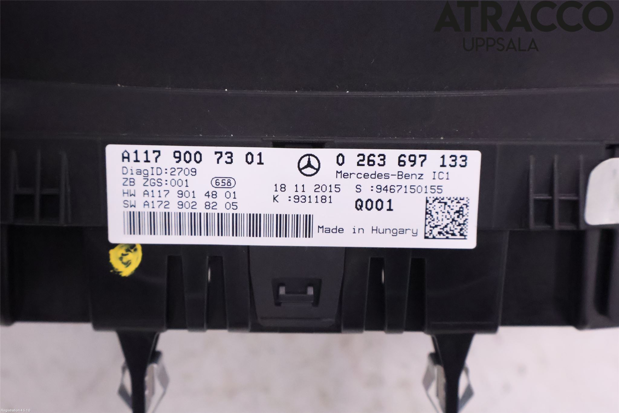 Mercedes-Benz MB CLA-KLASS (C117/X117) 13-19 Instr Kombinert