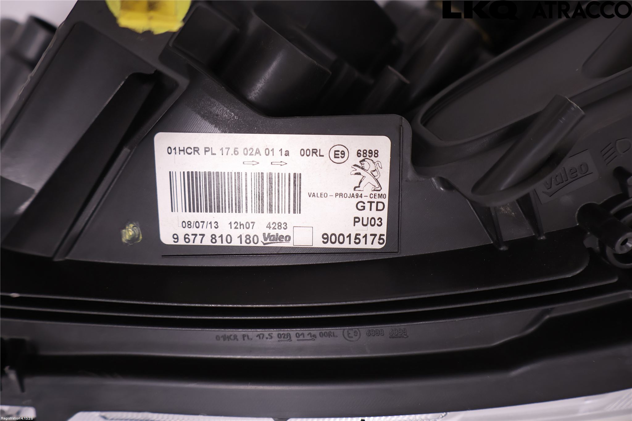 Peugeot 2008 13-20 Frontlykt Venstre