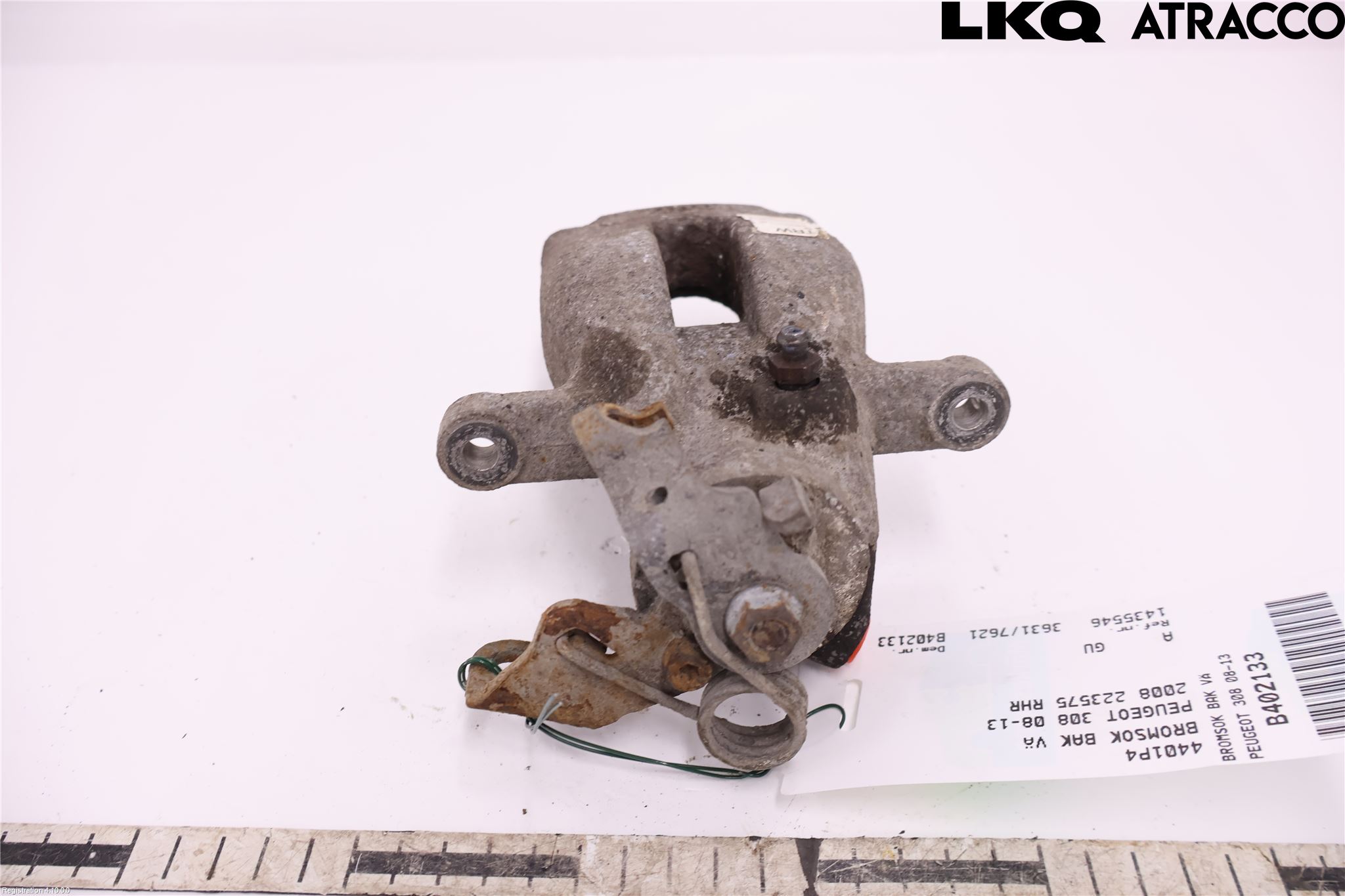 Peugeot 308 08-13 Bremsecaliper Bak Venstre