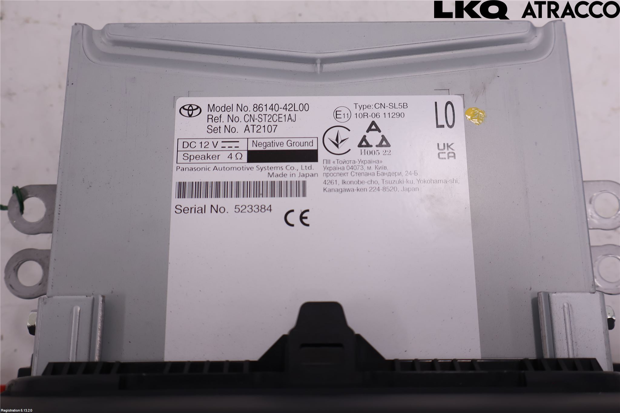 Toyota RAV4 19- Stereo Radio Med Cd