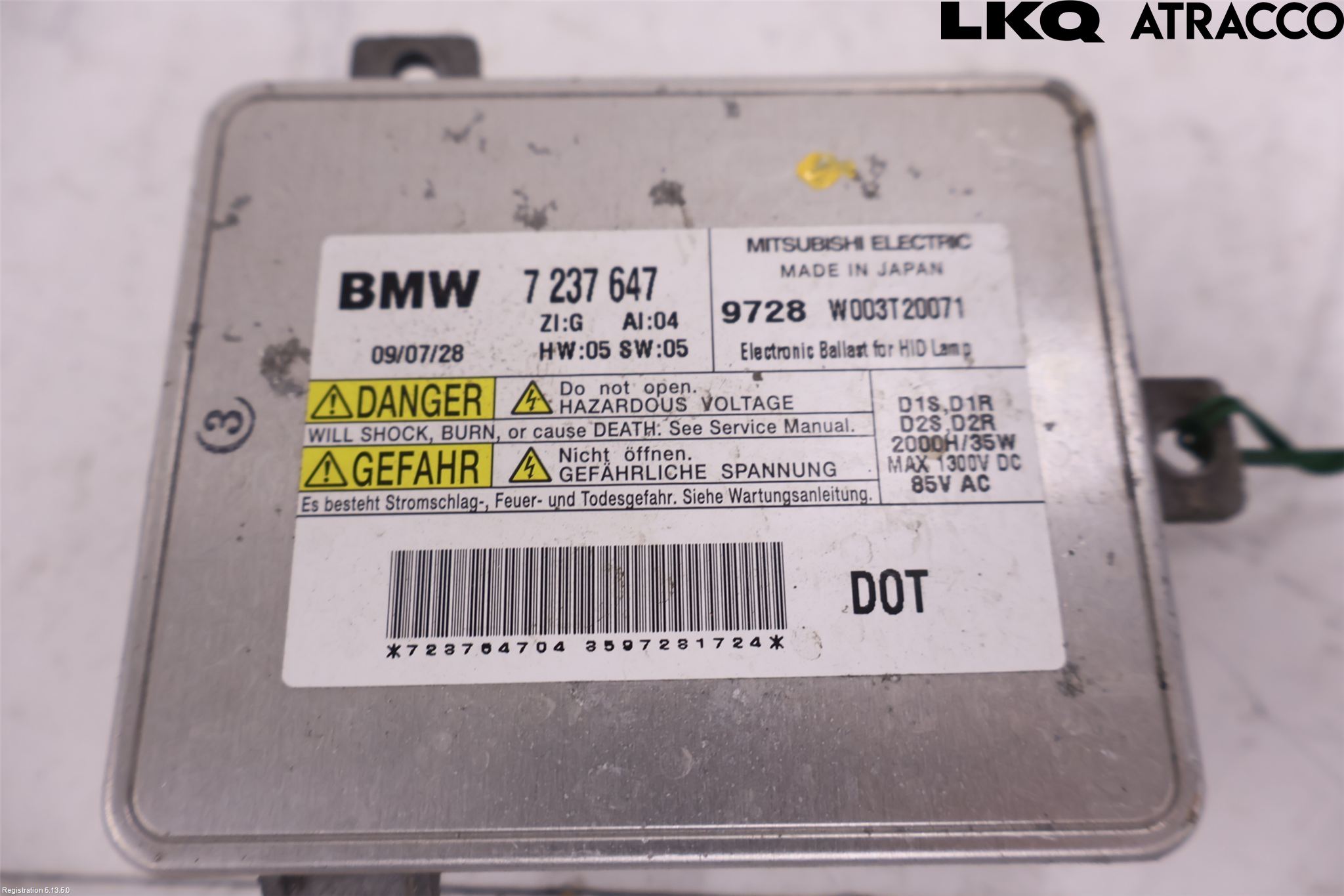 BMW 3 E90/91 SED/TOU 05-12 Styreenhet Xenon
