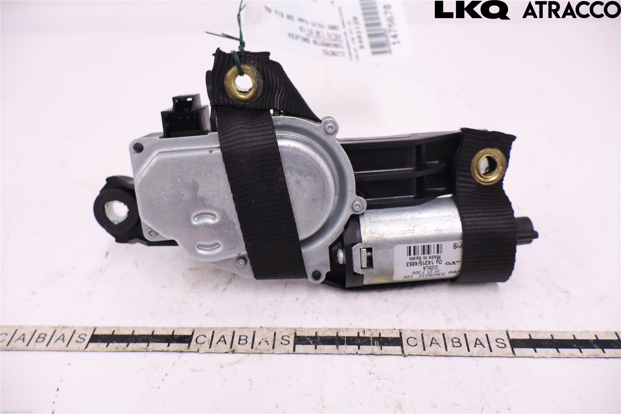 Volvo C30 07-10 Viskermotor Bakluke