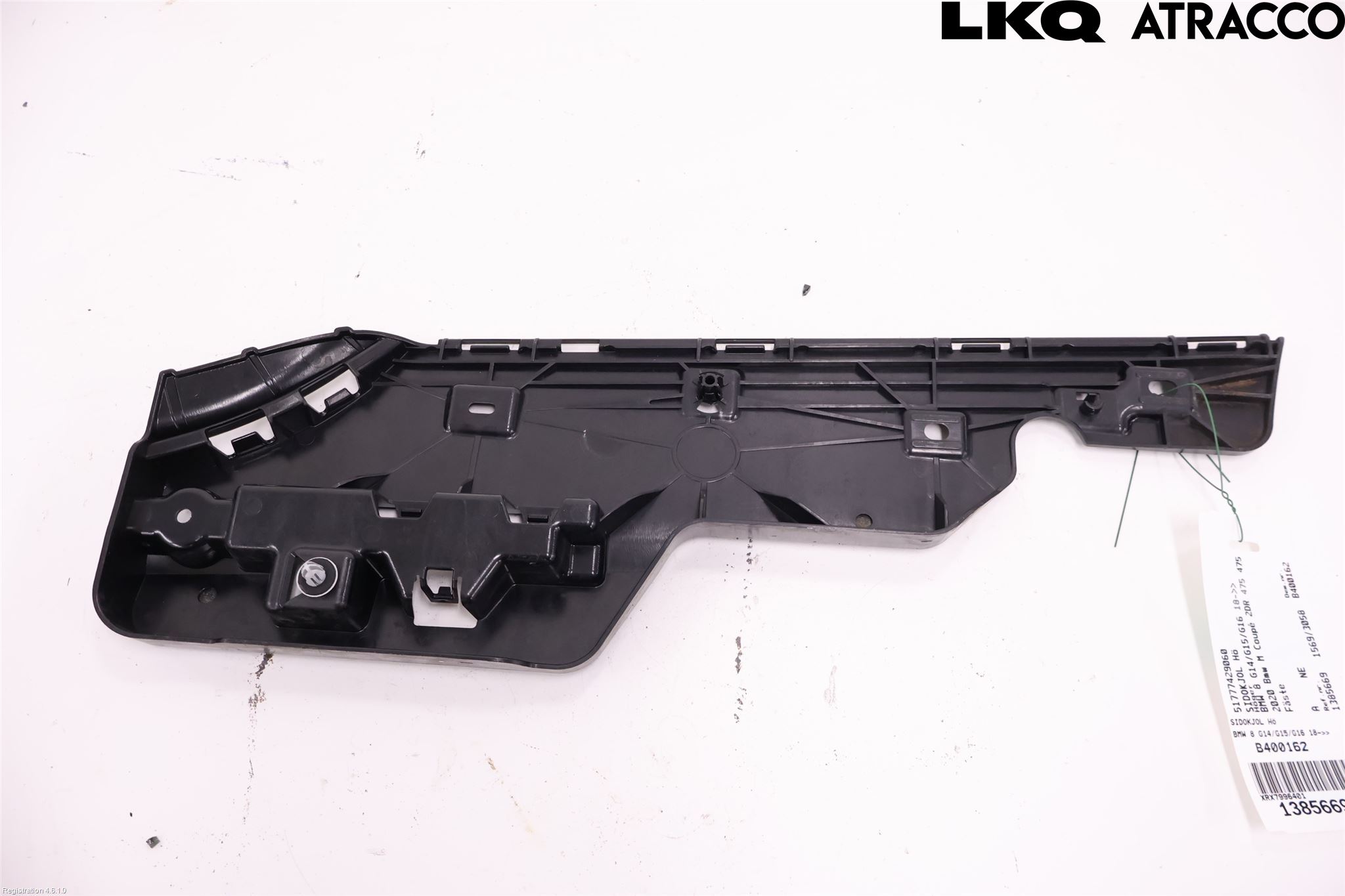 BMW 8 G14/G15/G16 18- Kanalskjørt Høyre