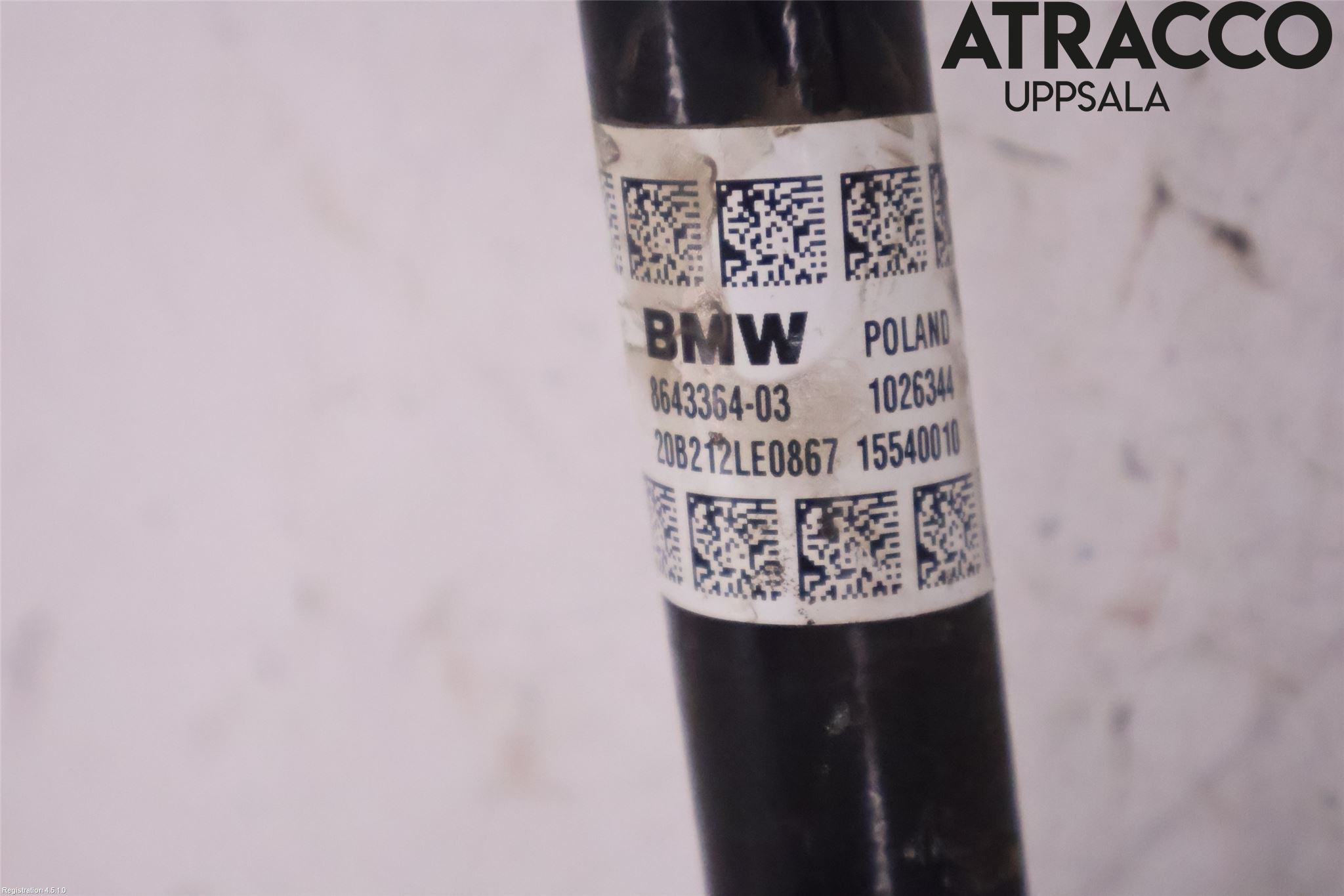BMW 1 F40 19- Drivaksel Foran Kompl Høyre