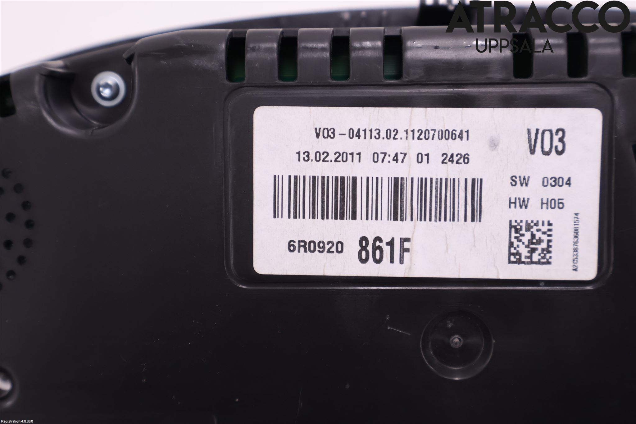 Volkswagen VW POLO 10-17 Instr Kombinert