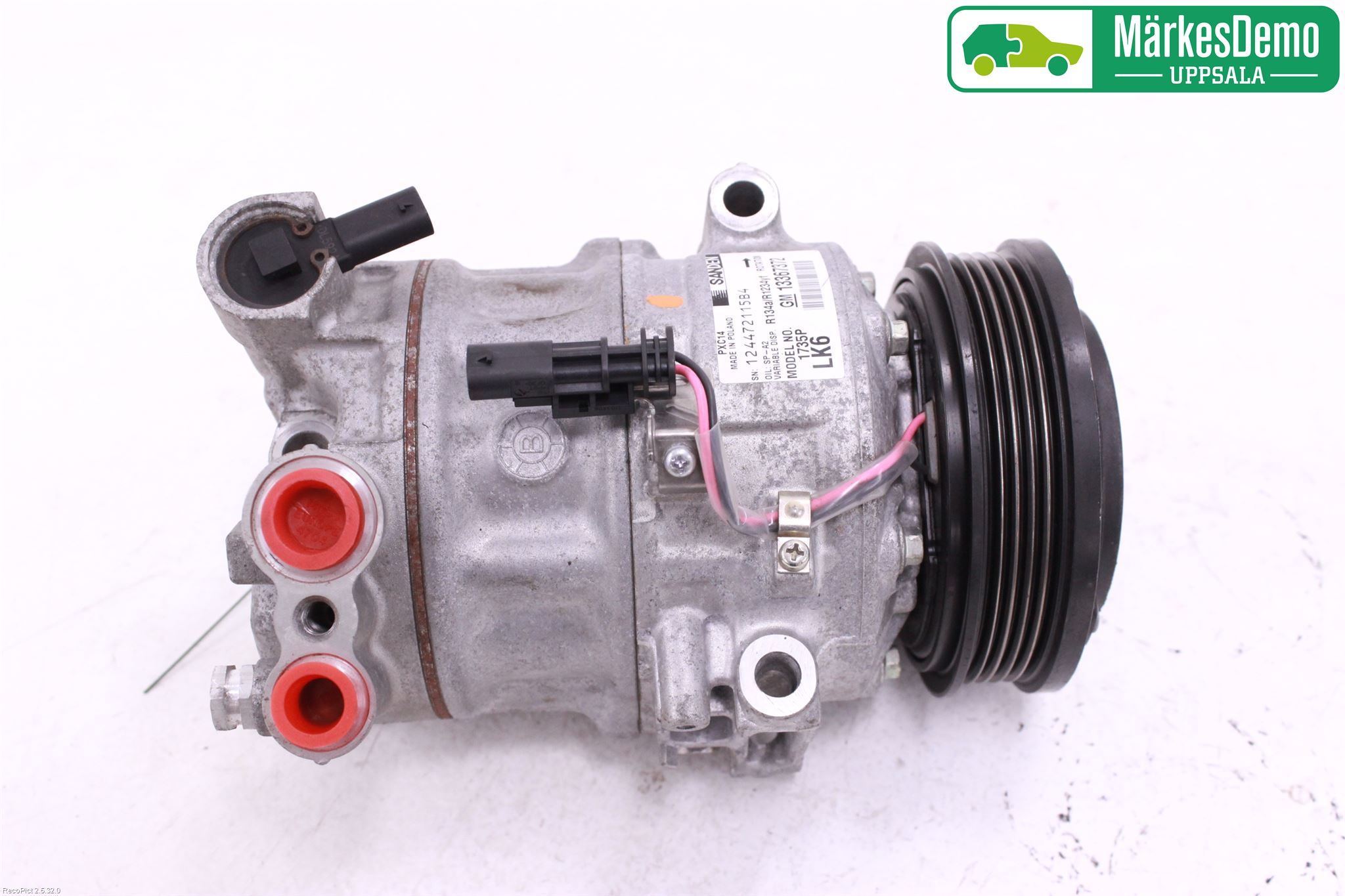 Opel ASTRA K 16-22 Varme Ac Kompressor