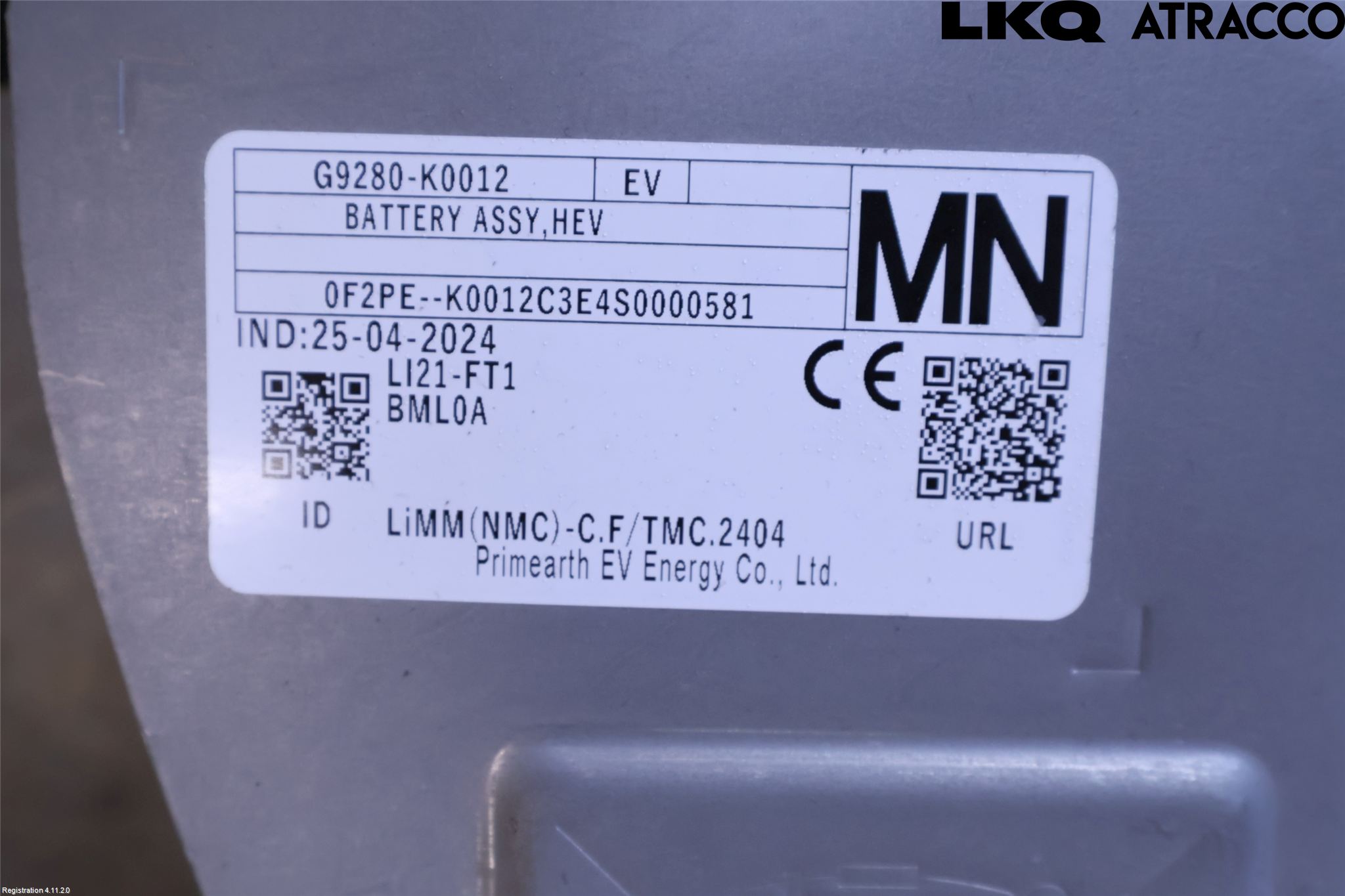 Toyota YARIS CROSS XP21 21- Hybrid Batteri