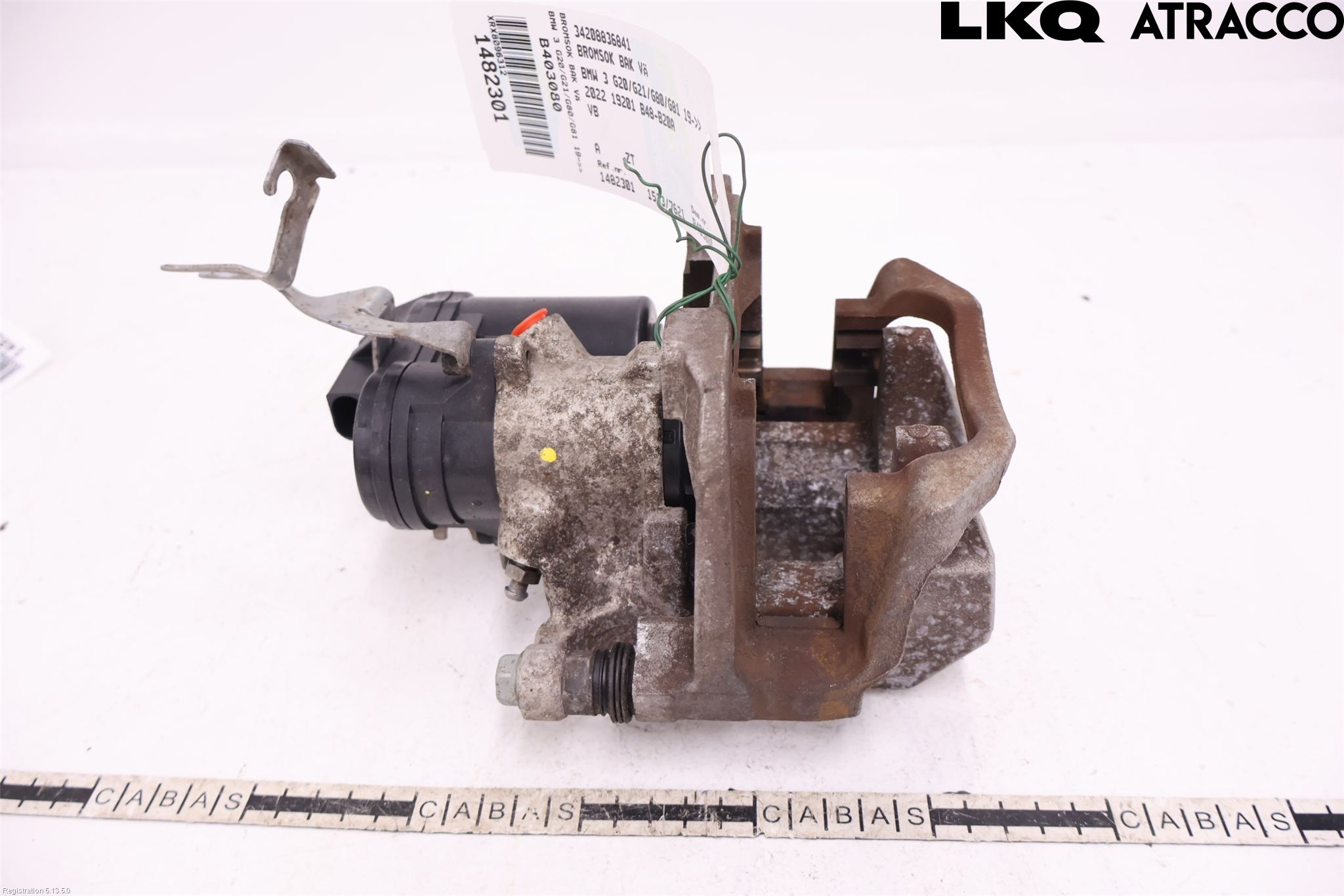 BMW 3 G20/G21/G80/G81 19- Bremsecaliper Bak Venstre