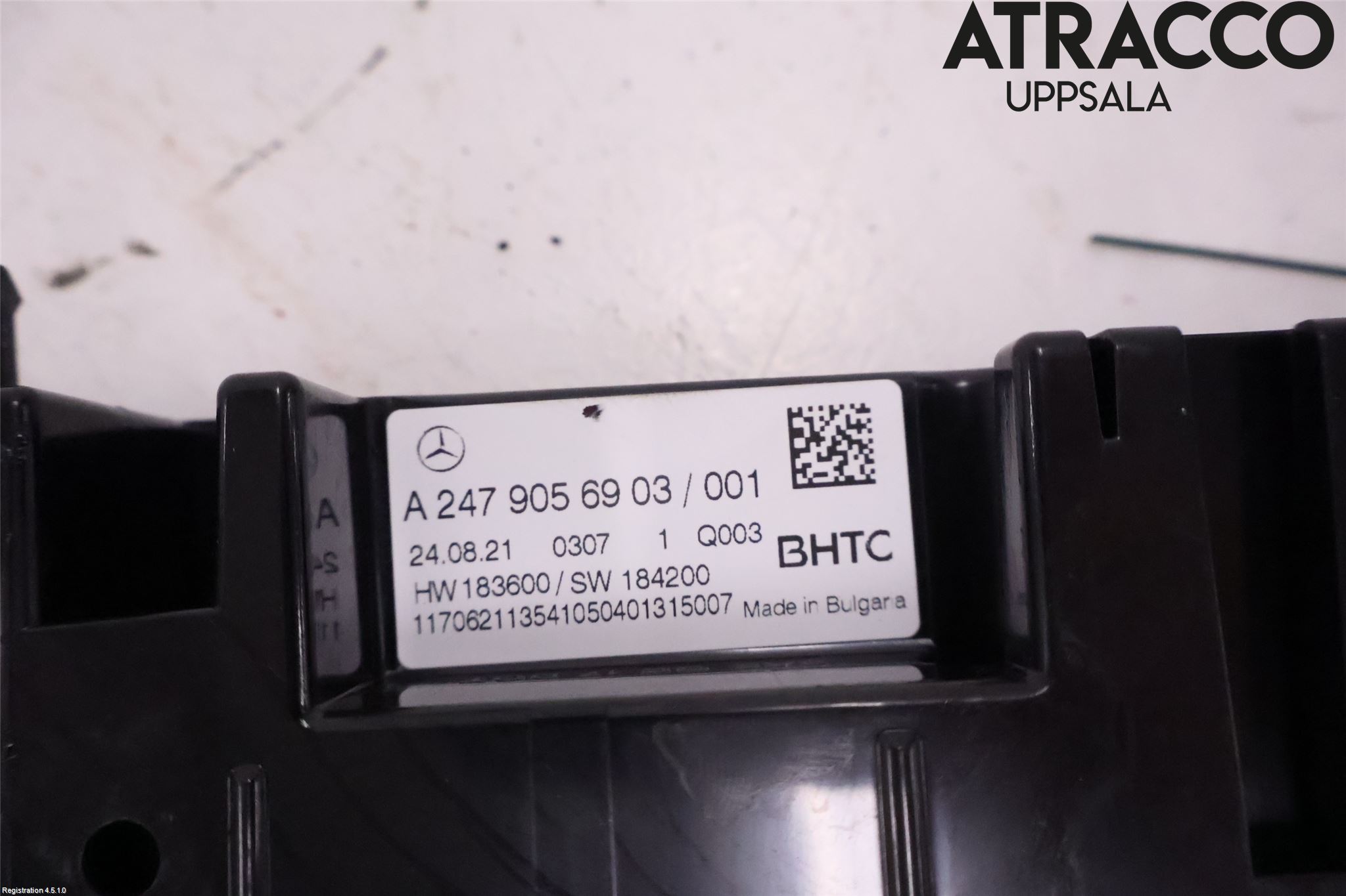 Mercedes-Benz MB A-KLASS (W177) 18- Varme Ac Betjening-Display