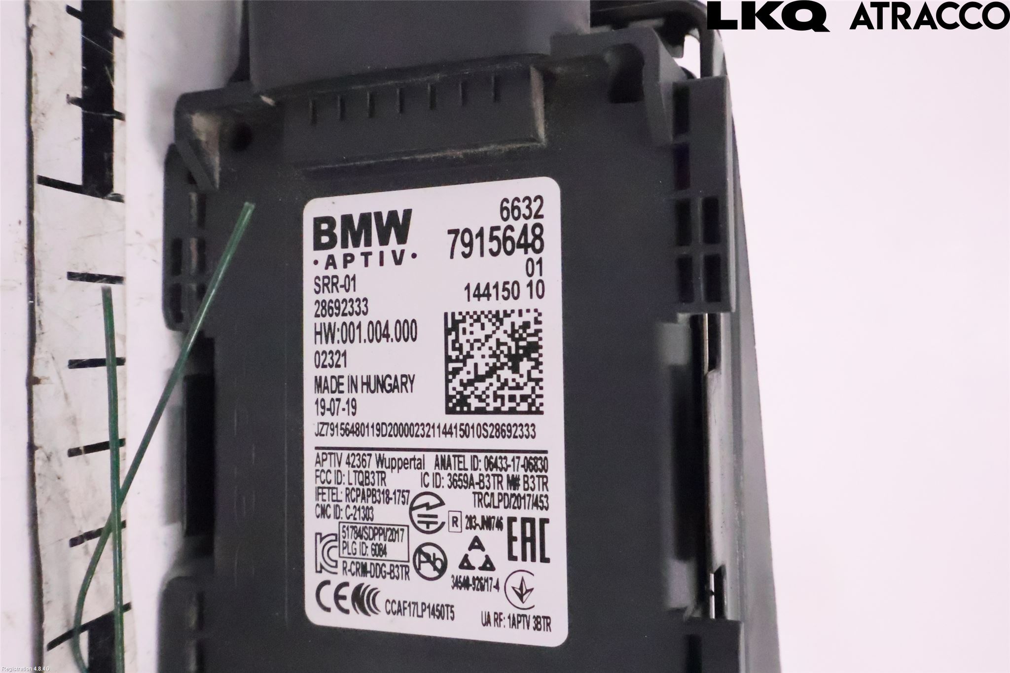 BMW X5 G05 18- Sensor Kollisjonsbeskyttelse