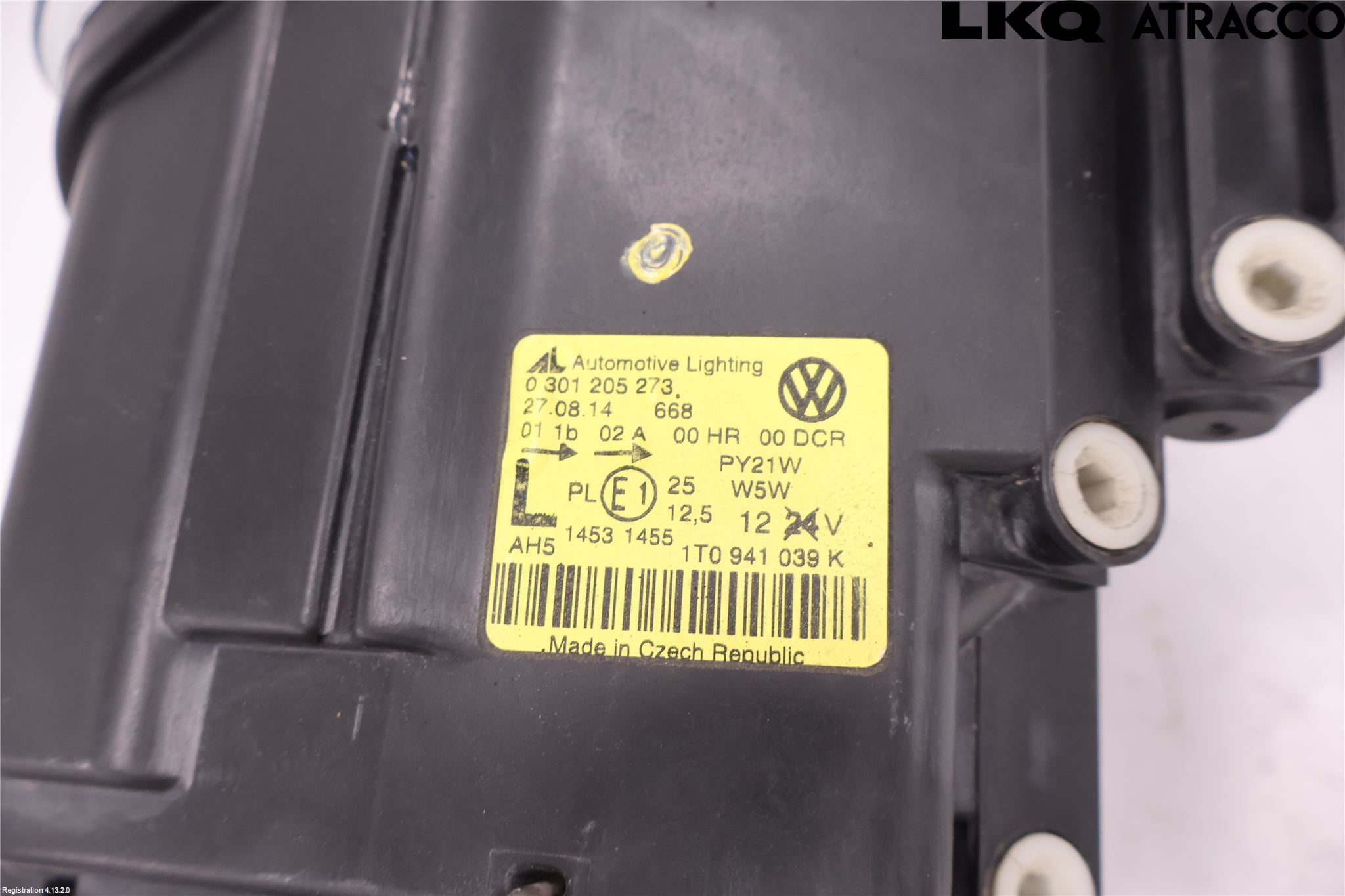 Volkswagen VW TOURAN 03-10 Frontlykt Venstre
