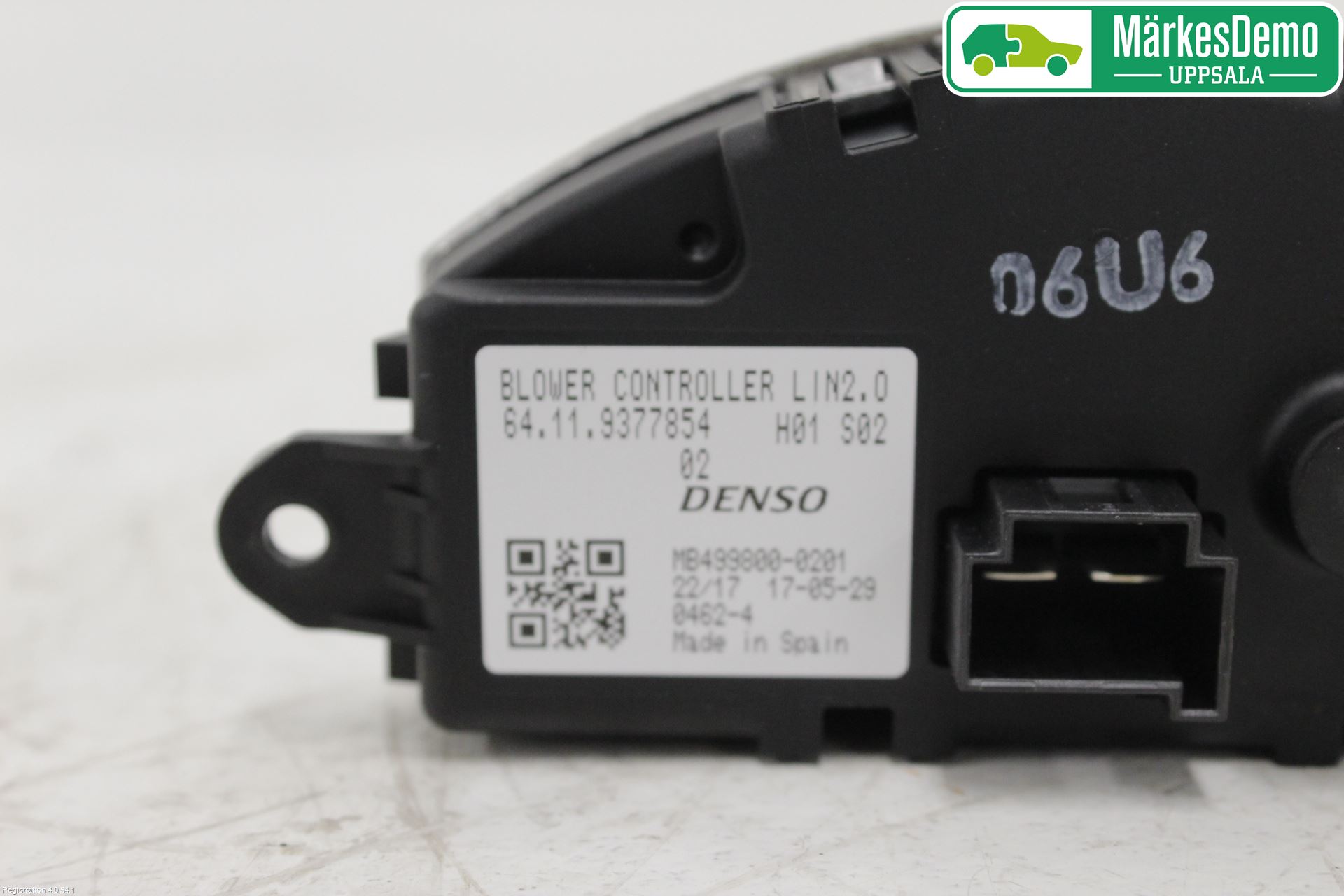 BMW i3 I01 13-22 Varmeapparat Viftemotstand