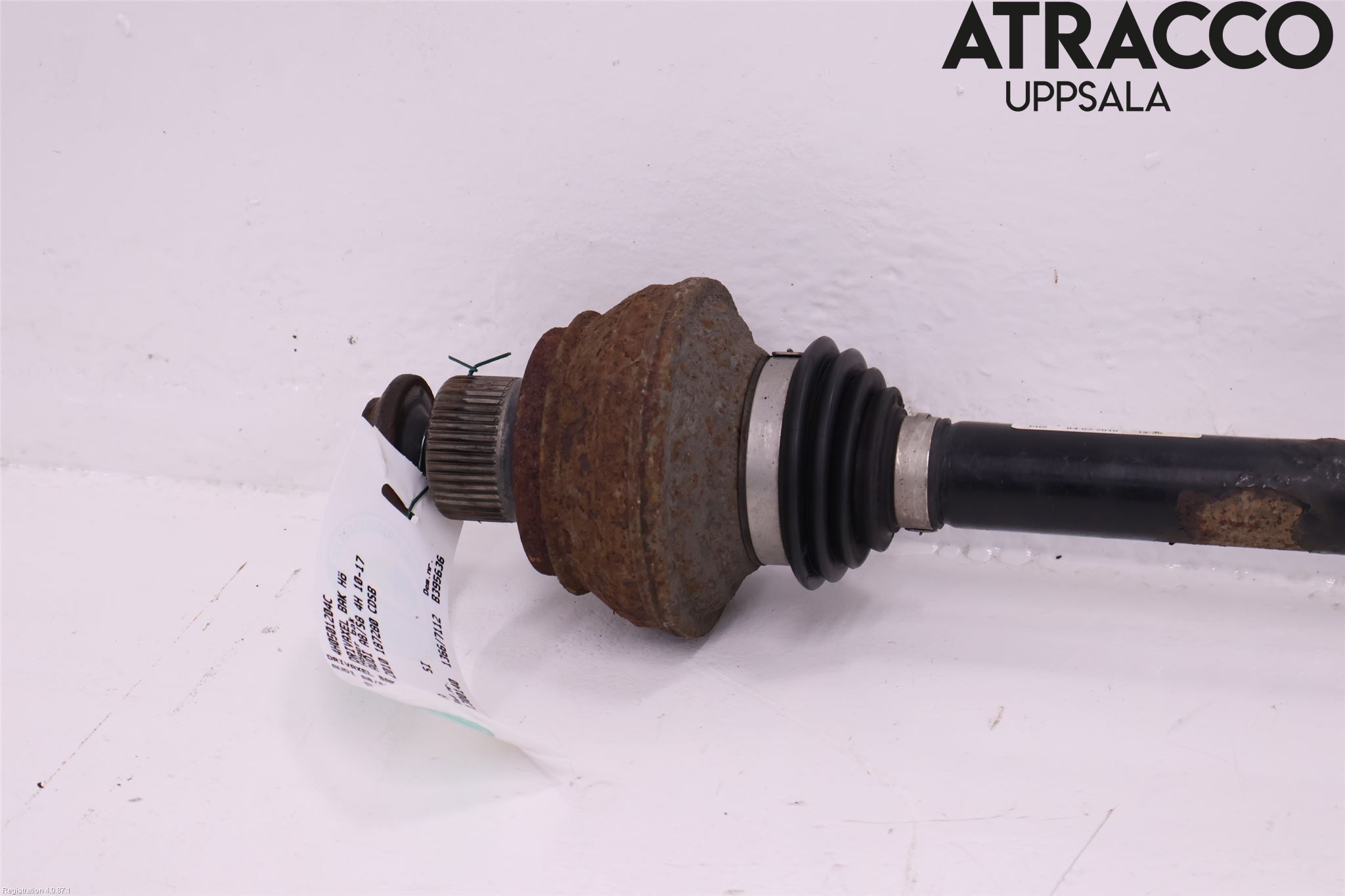 Audi A8/S8 4H 10-17 Drivaksel Bak Kompl Høyre