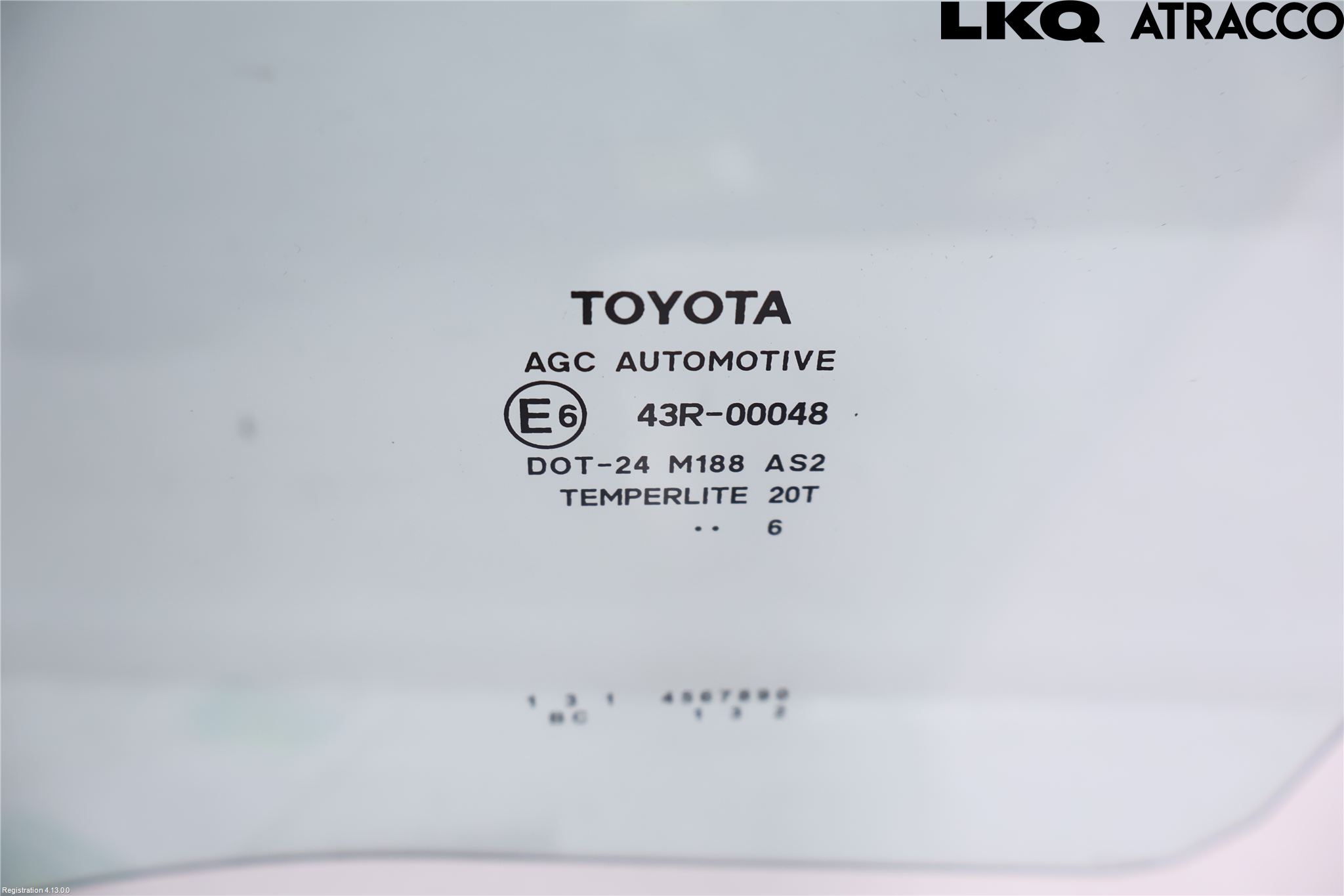 Toyota YARIS XP130 15-20 Dørrute Bak Venstre 4Dørs