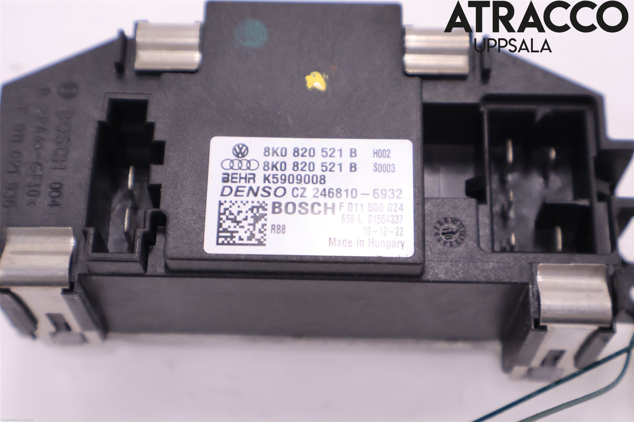 Audi A4/S4 08-11 Varmeapparat Viftemotstand