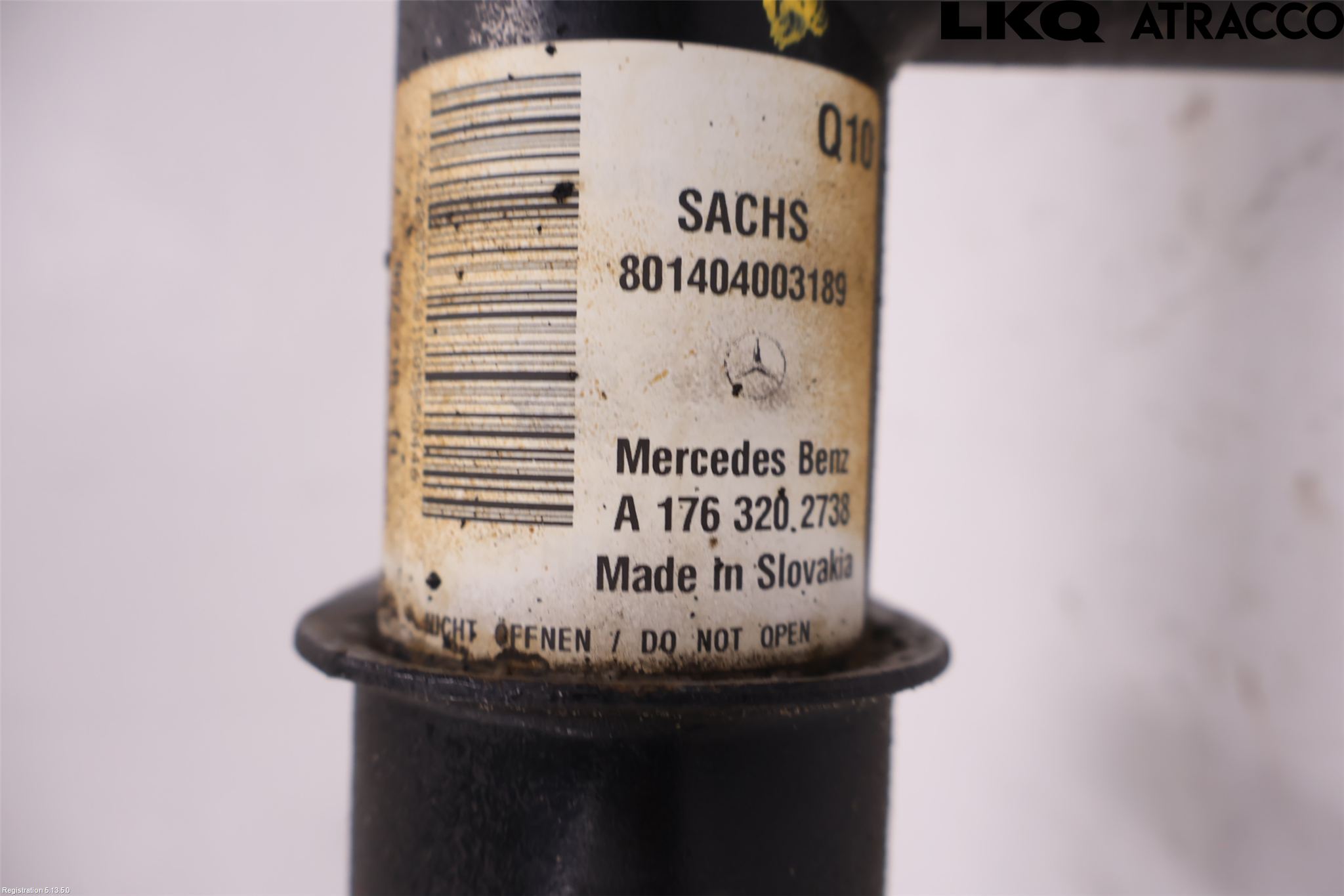 Mercedes-Benz MB CLA-KLASS (C117/X117) 13-19 Fjærbein Foran Venstre