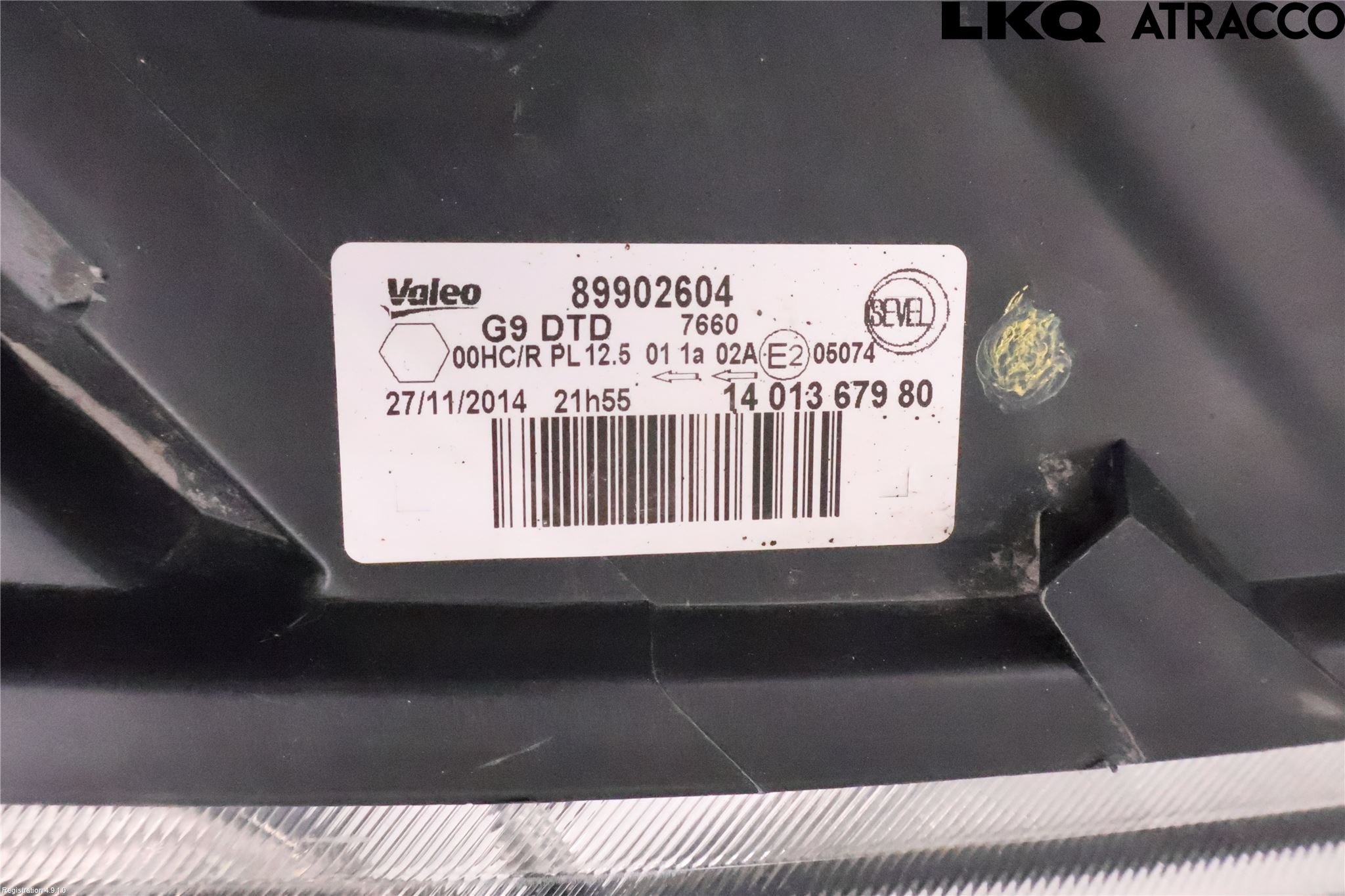 Peugeot EXPERT 07-14 Frontlykt Høyre