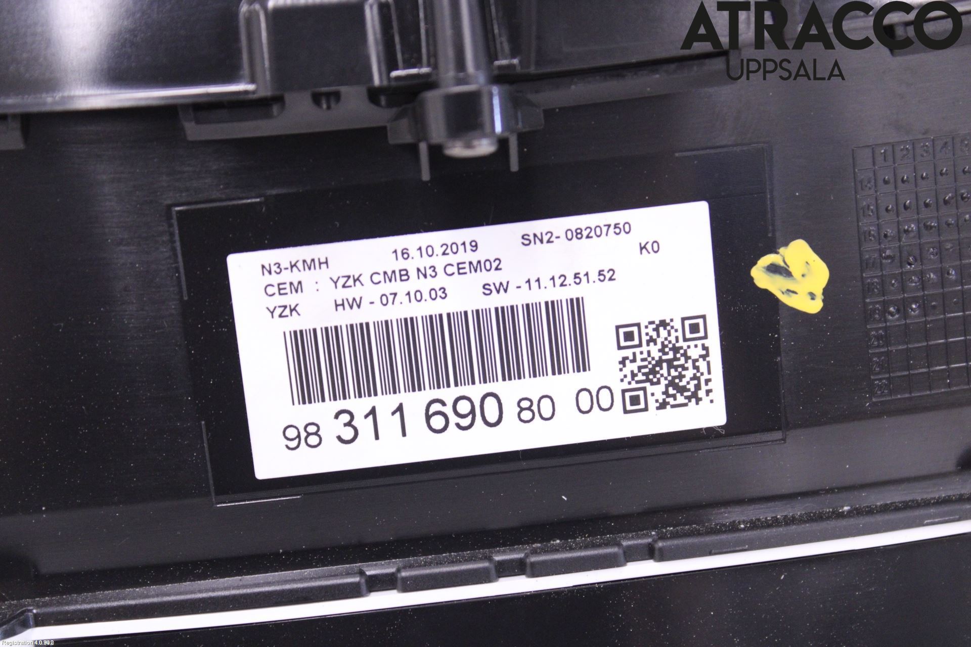 Opel VIVARO 20- Instr Speedometer