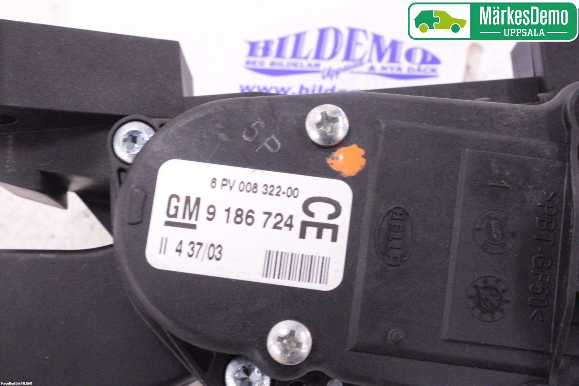 Saab 9-3 VER 2 Pedal Gas-Brems-Clutch