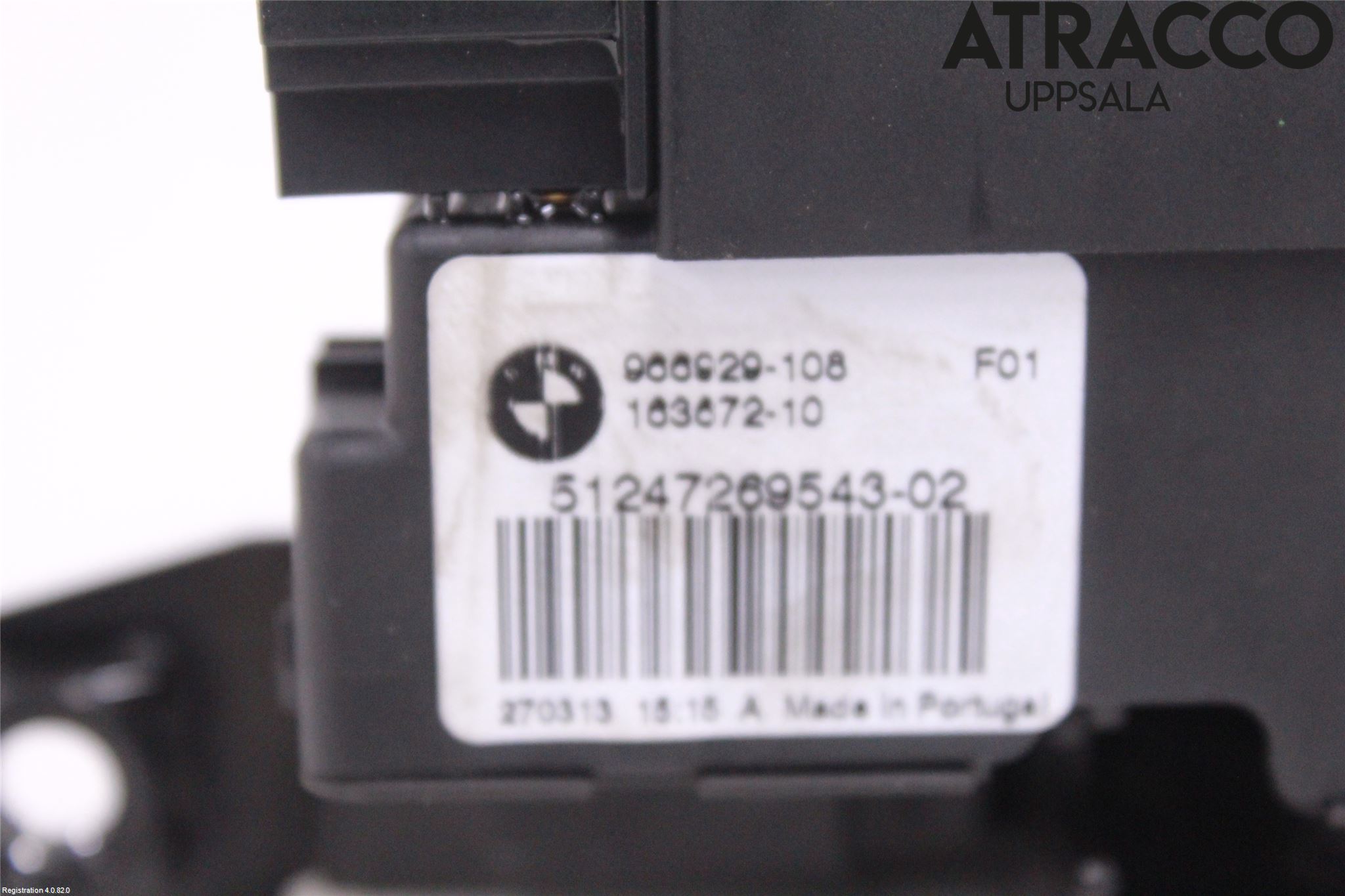 BMW 3 F30/F31/F80 12-19 Bakluke-Lokk Låsekasse