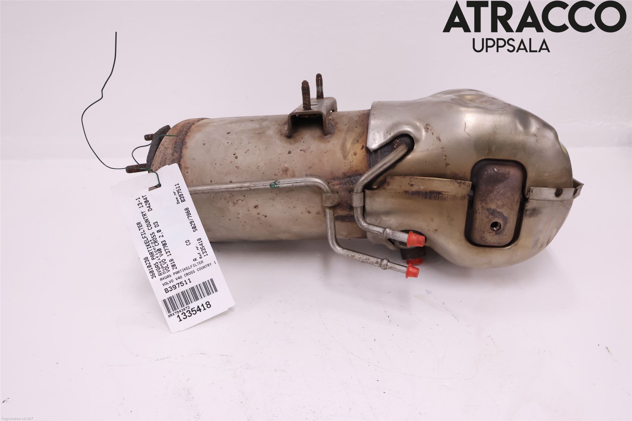 Volvo V40 CROSS COUNTRY 13-19 Eksos Partikketfilter