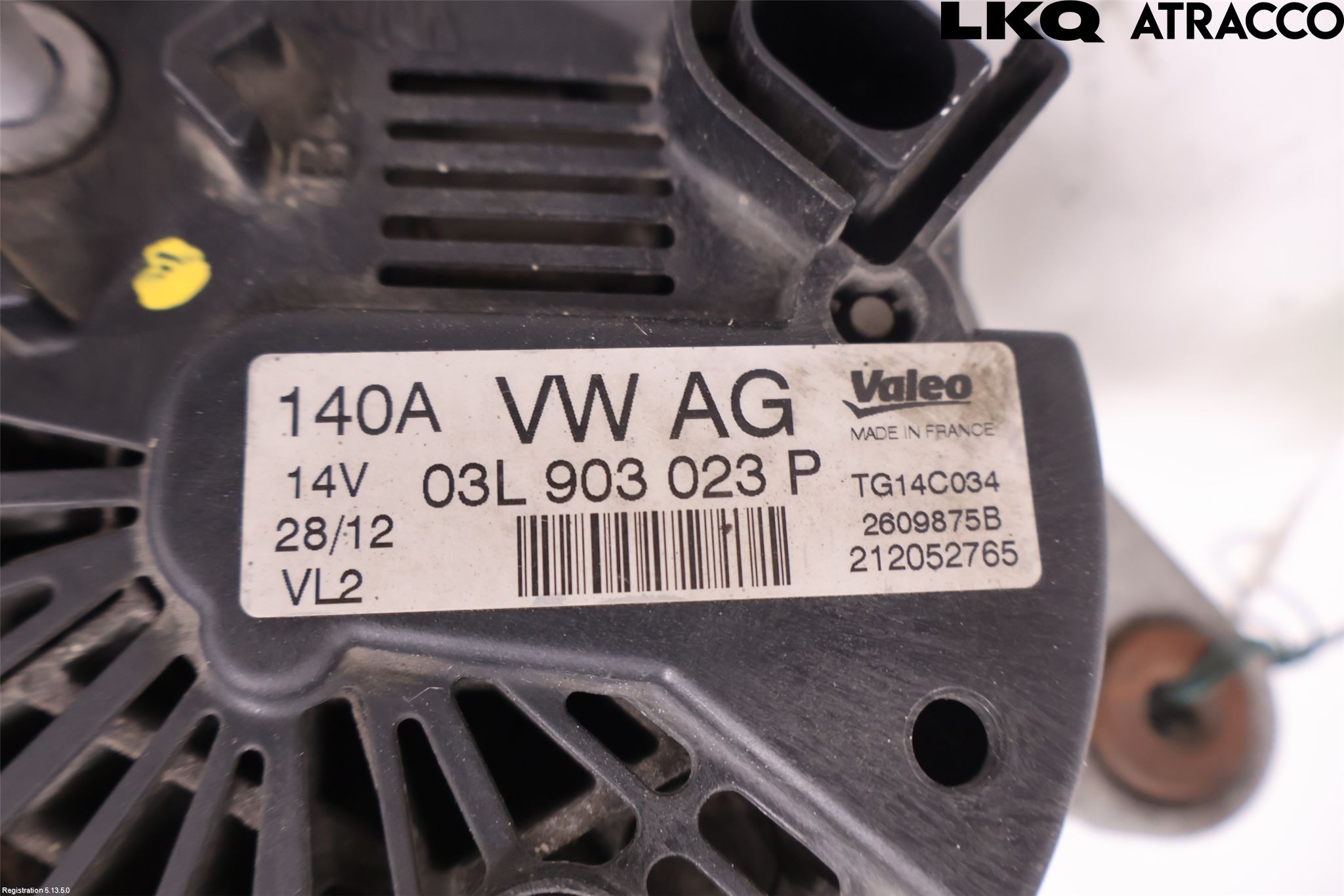 Volkswagen VW AMAROK 2H 10-22 Dynamo