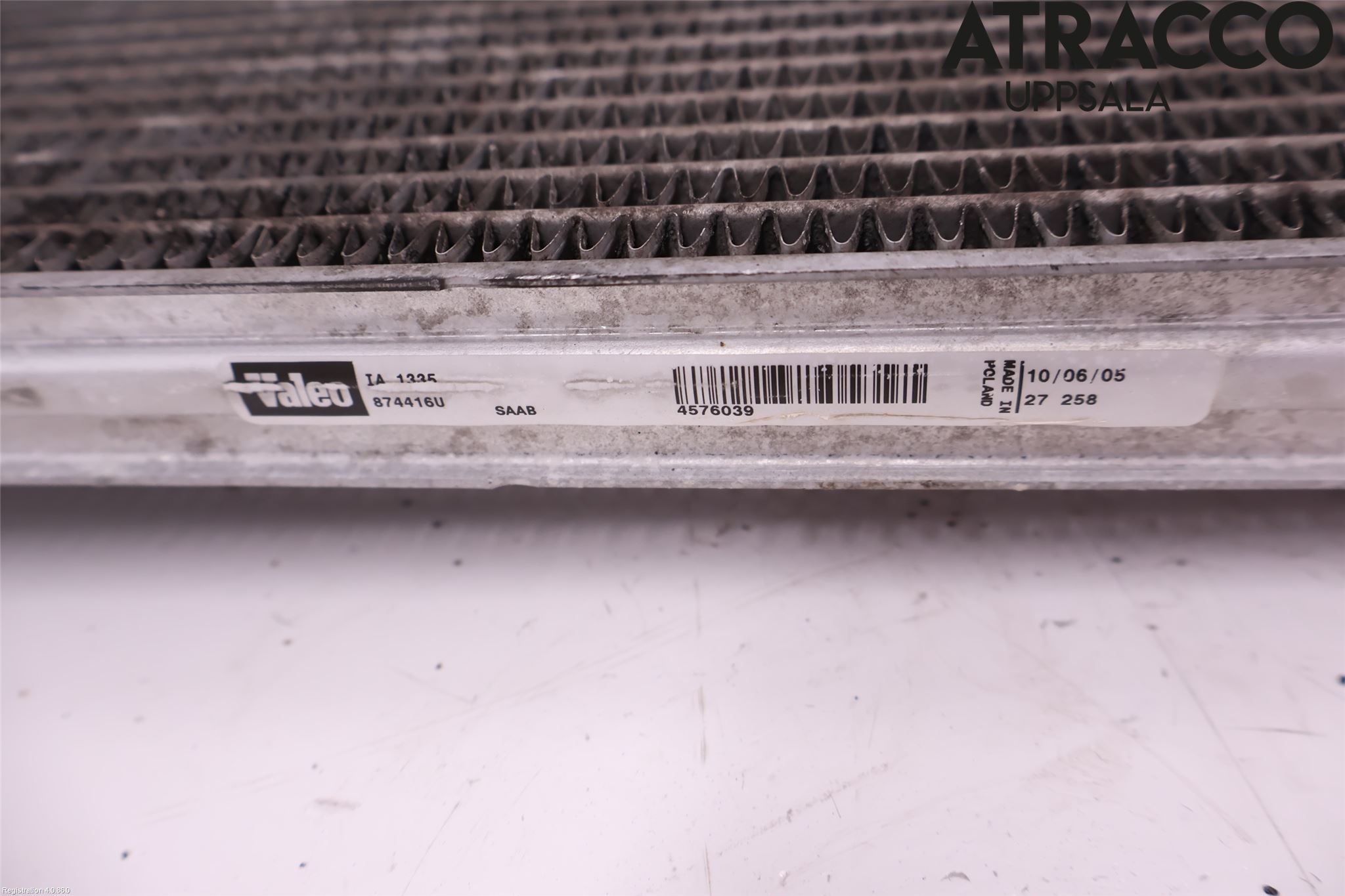 Saab 9-5 -05 Intercooler Radiator