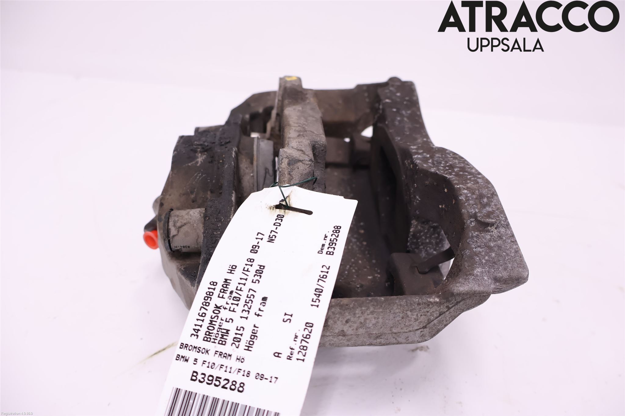 BMW 5 F10/F11/F18 09-17 Bremsecaliper Foran Høyre