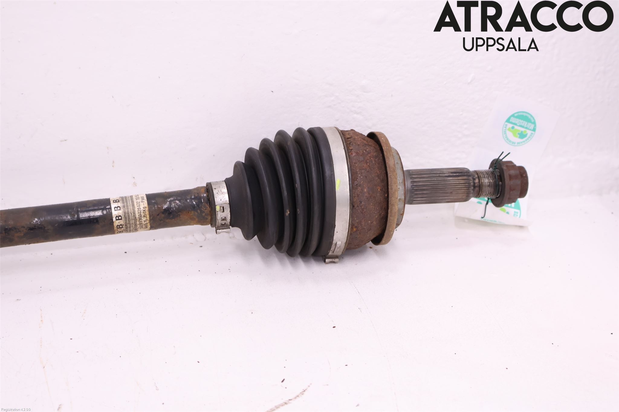 Toyota AURIS 13-19 Drivaksel Foran Kompl Venstre