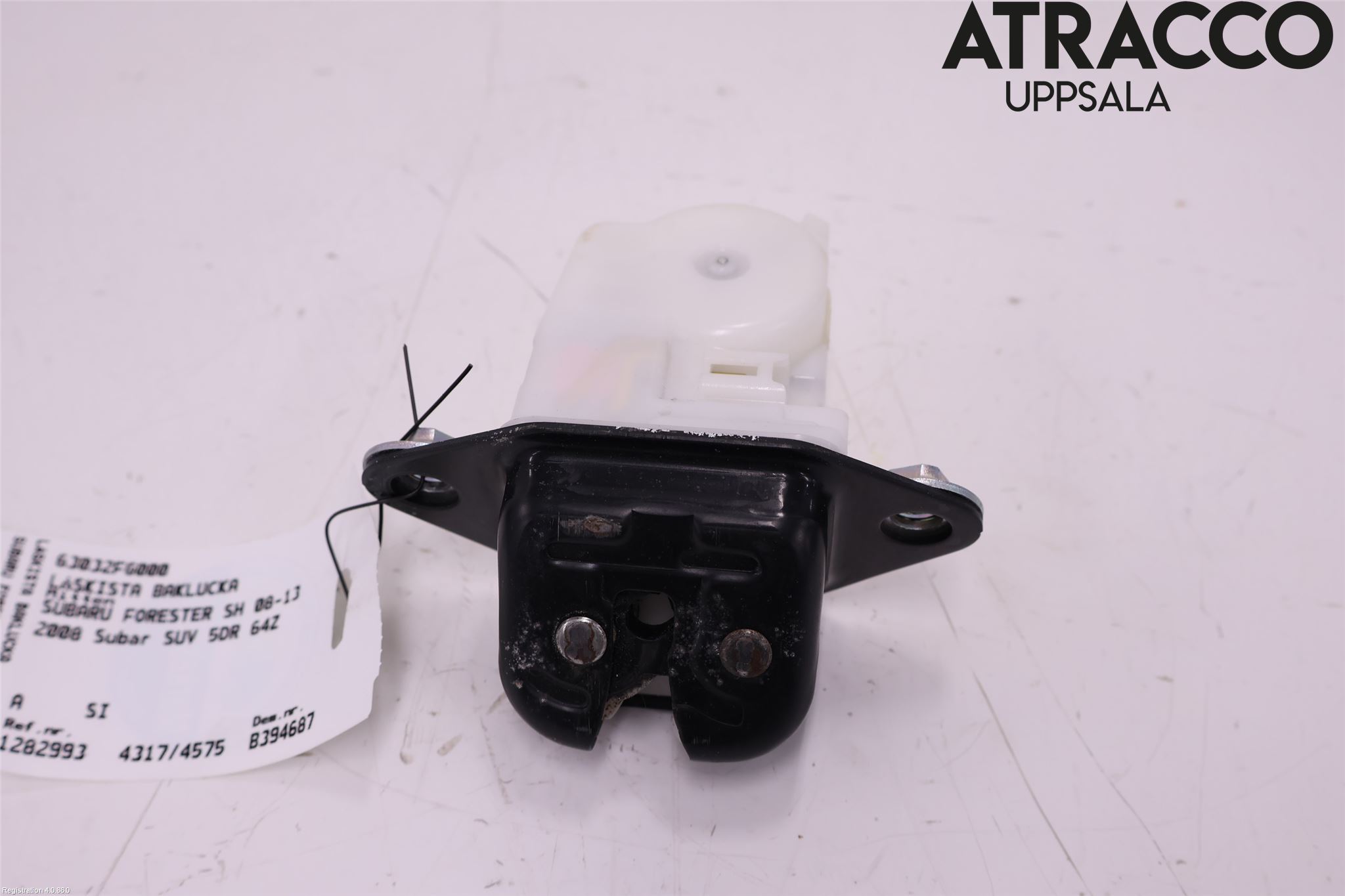 Subaru FORESTER SH  08-13 Bakluke-Lokk Låsekasse