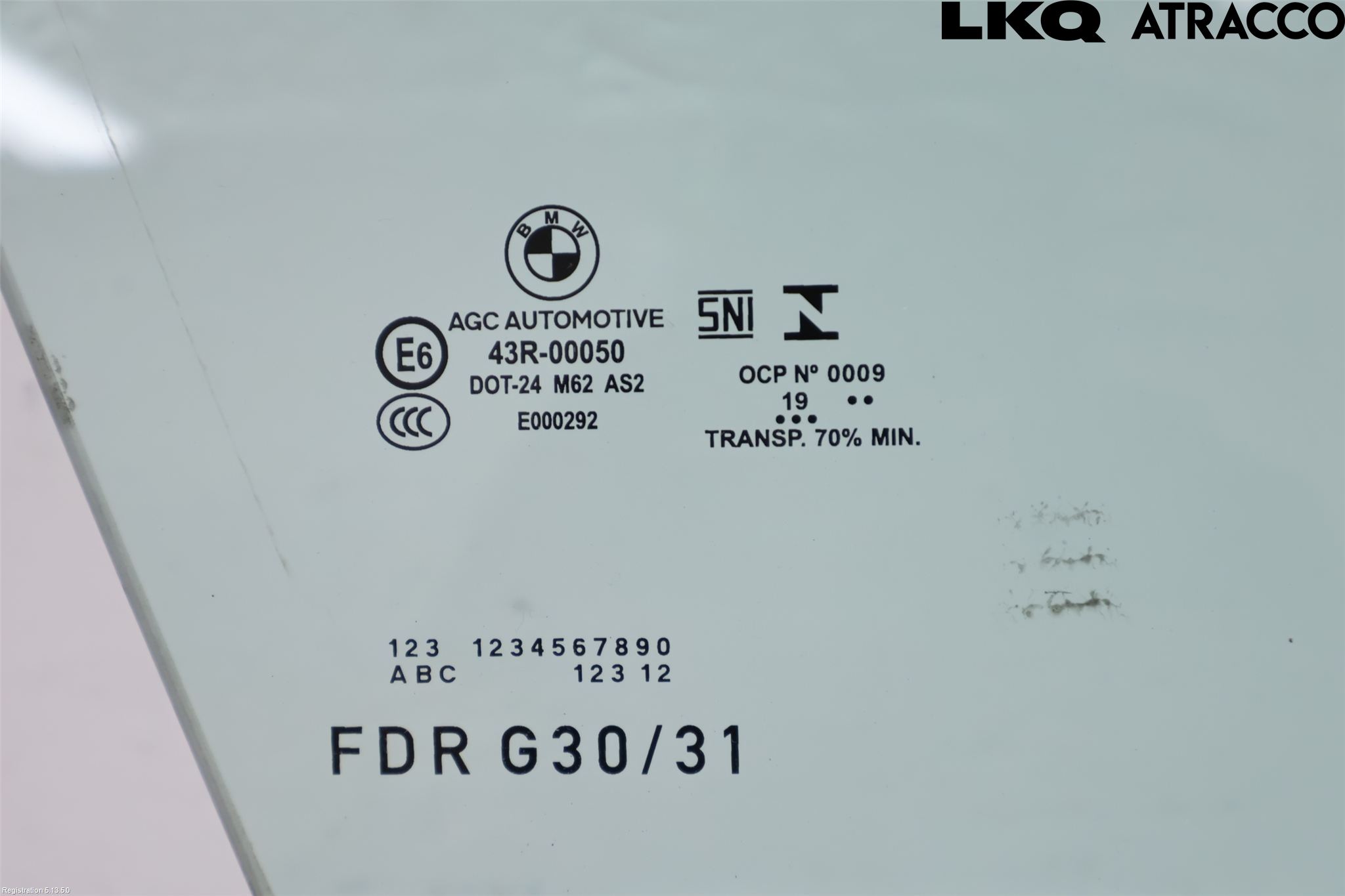 BMW 5 G30/G31/F90 17-23 Dørrute Foran Høyre 4 Dørs