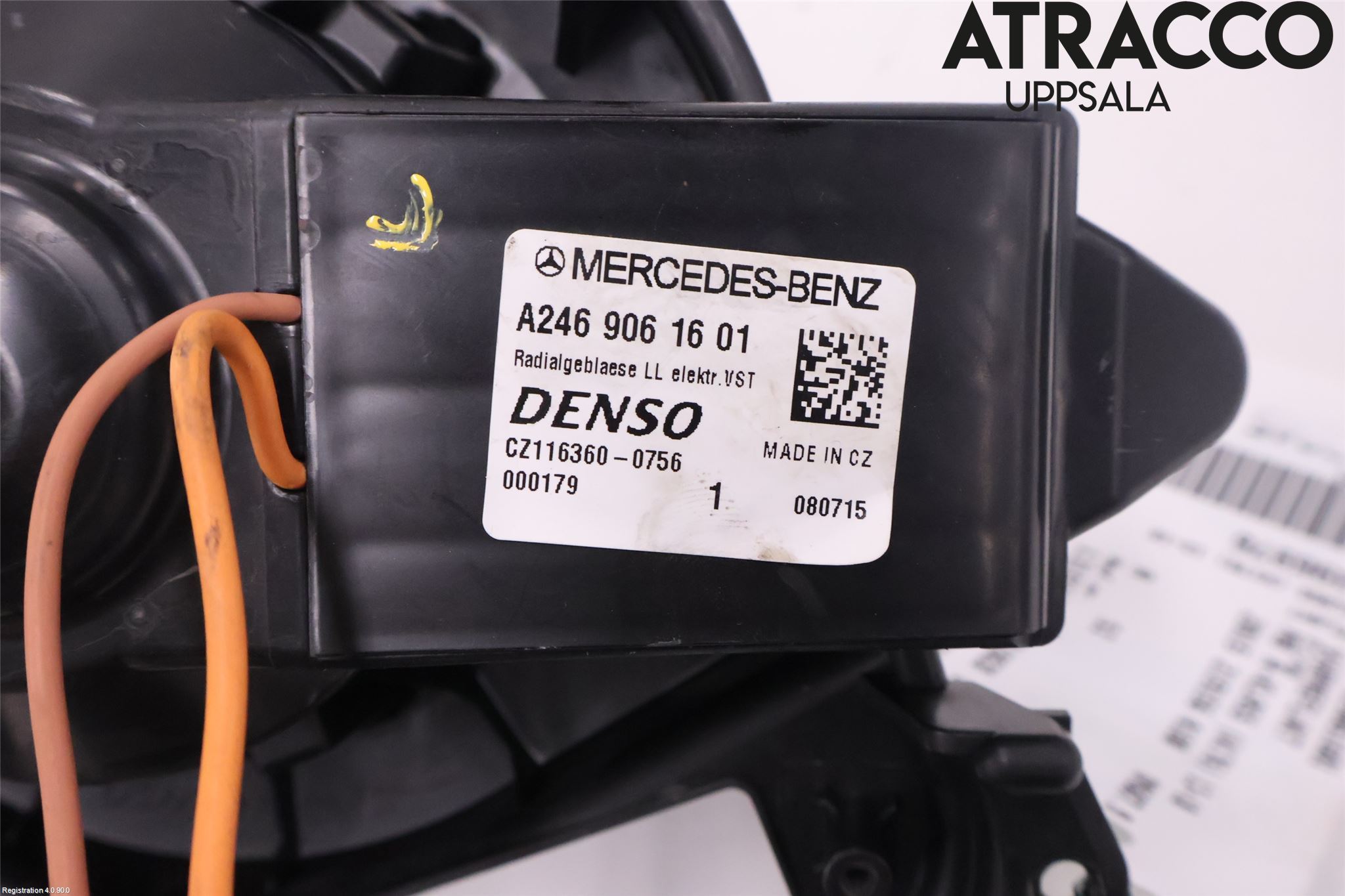 Mercedes-Benz MB A-KLASS (W176) 13-18 Varmeapparat Viftemotor
