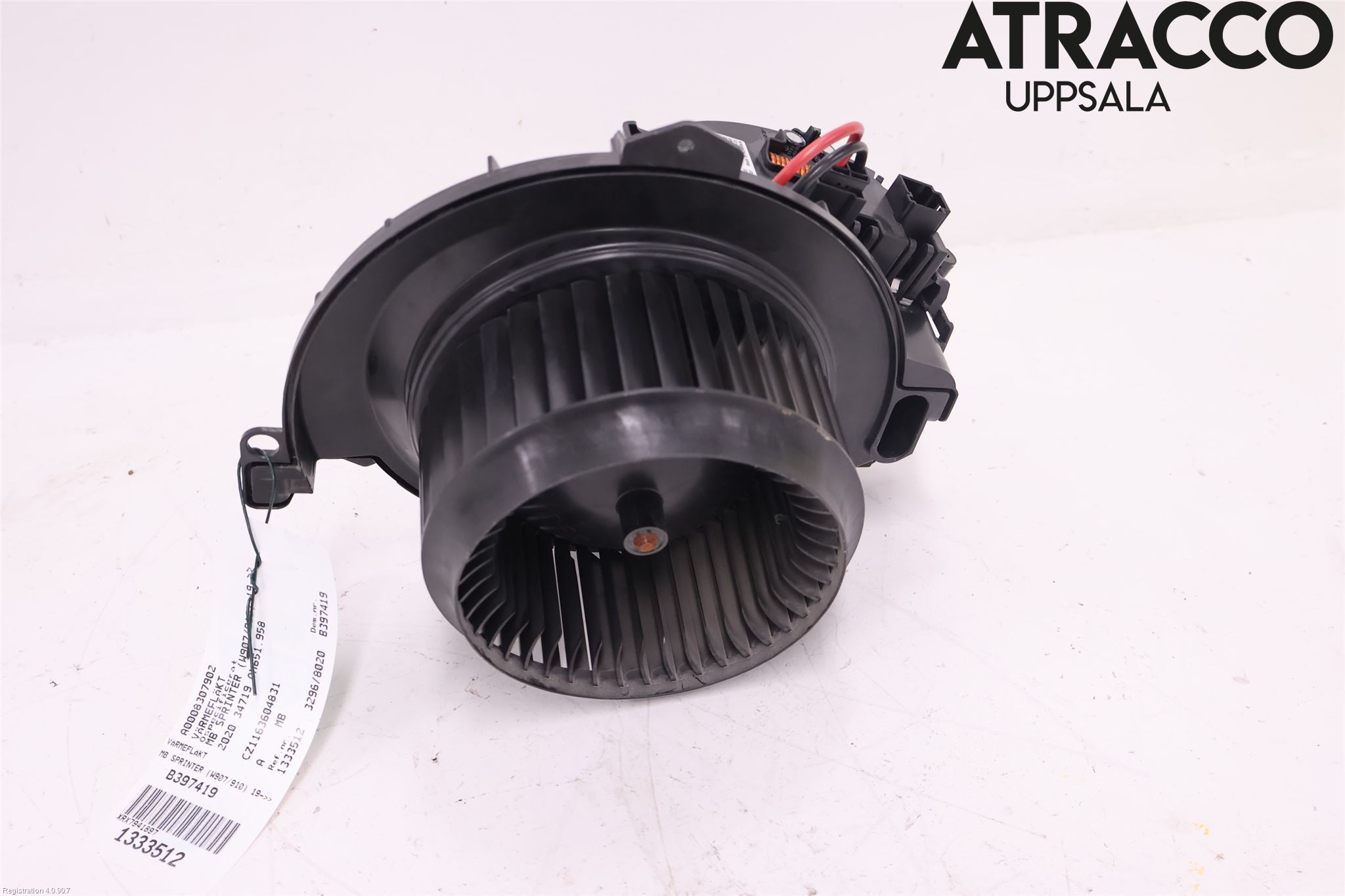 Mercedes-Benz MB SPRINTER (W907/W910) 19- Varmeapparat Viftemotor