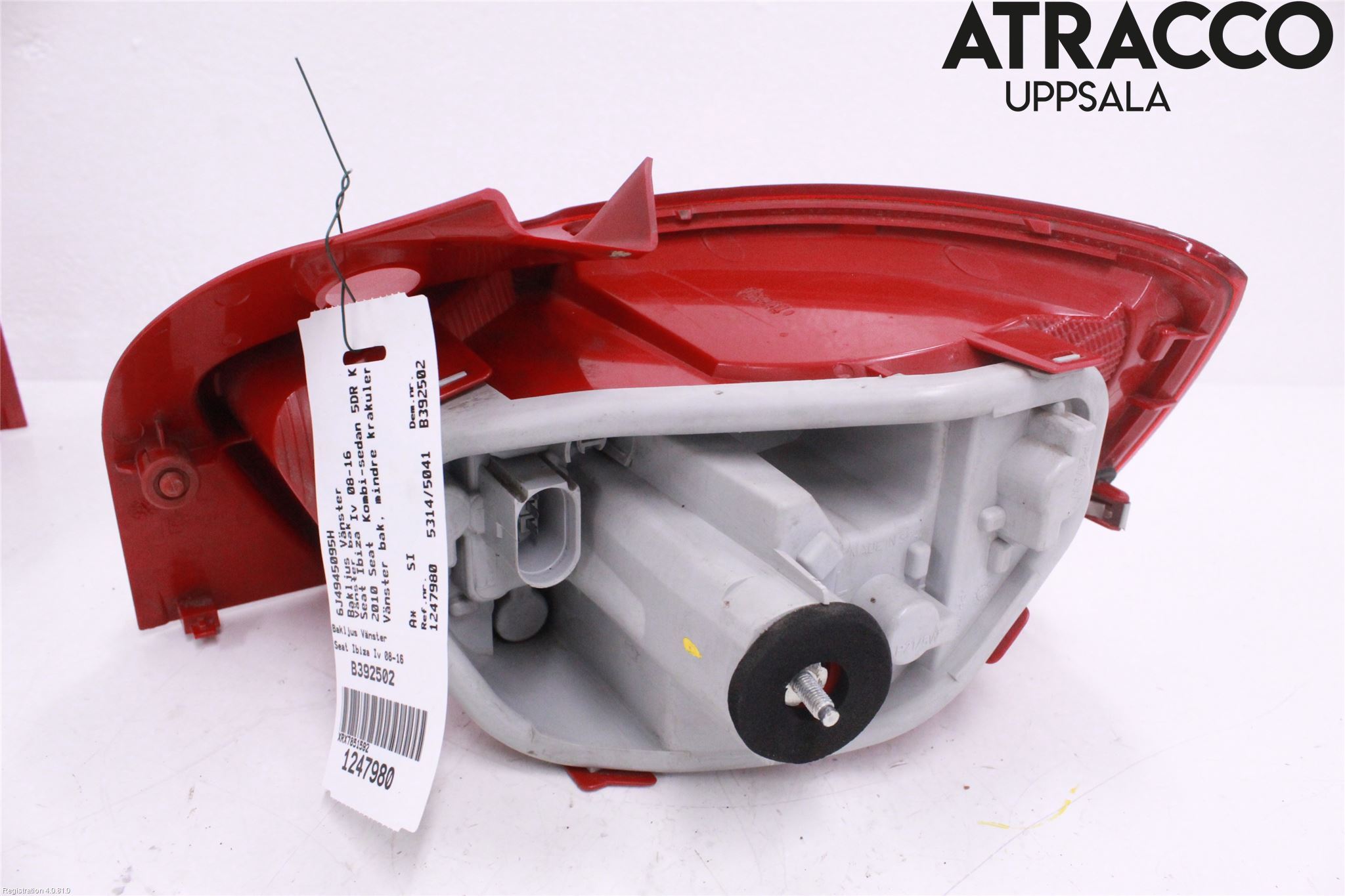 Seat IBIZA IV 08-16 Baklykt Venstre