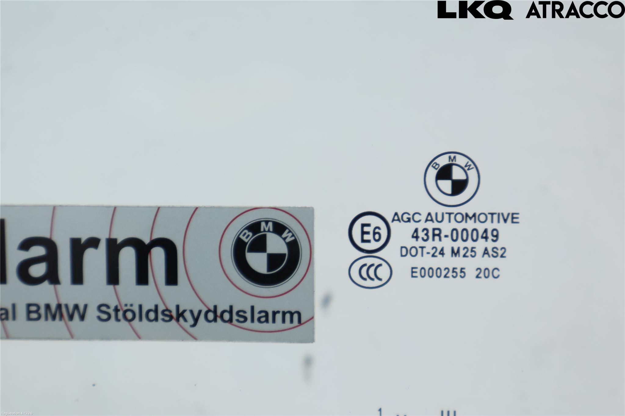 BMW X1 E84 10-15 Dørrute Foran Venstre 4 Dørs