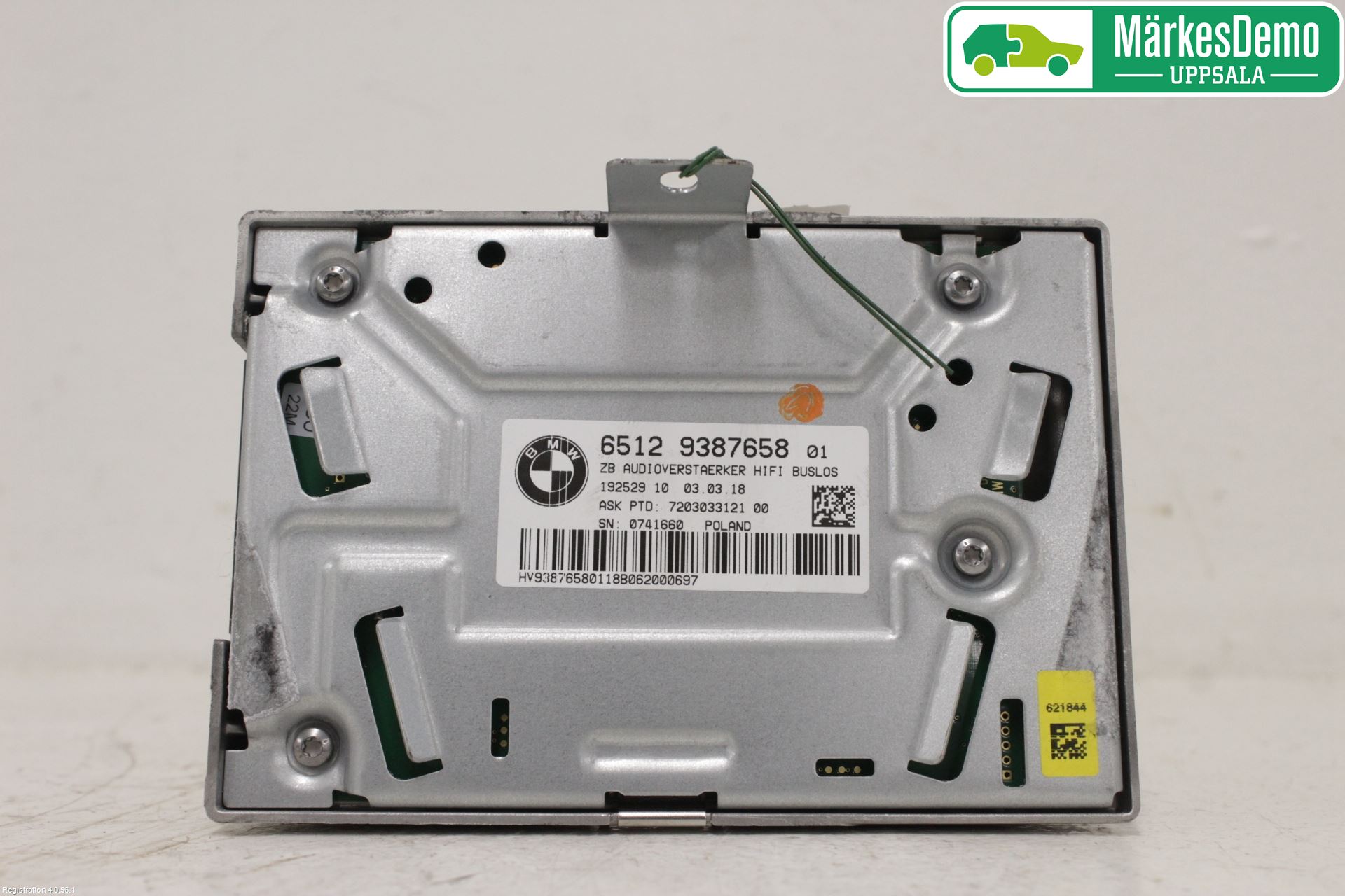 BMW 3 F30/F31/F80 12-19 Stereo Forsterker