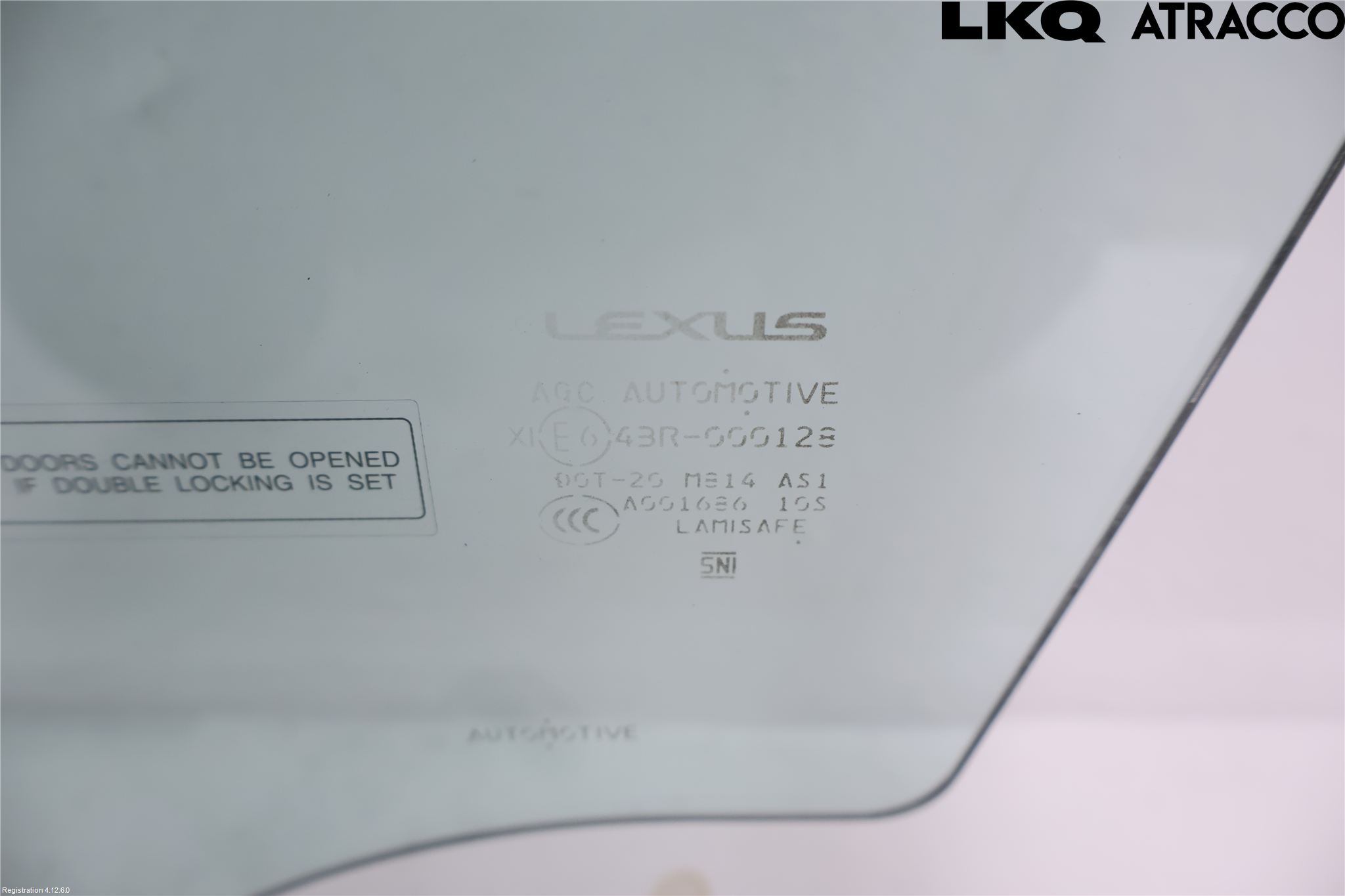 Lexus ES 250/300/330 Dørrute Foran Venstre 4 Dørs