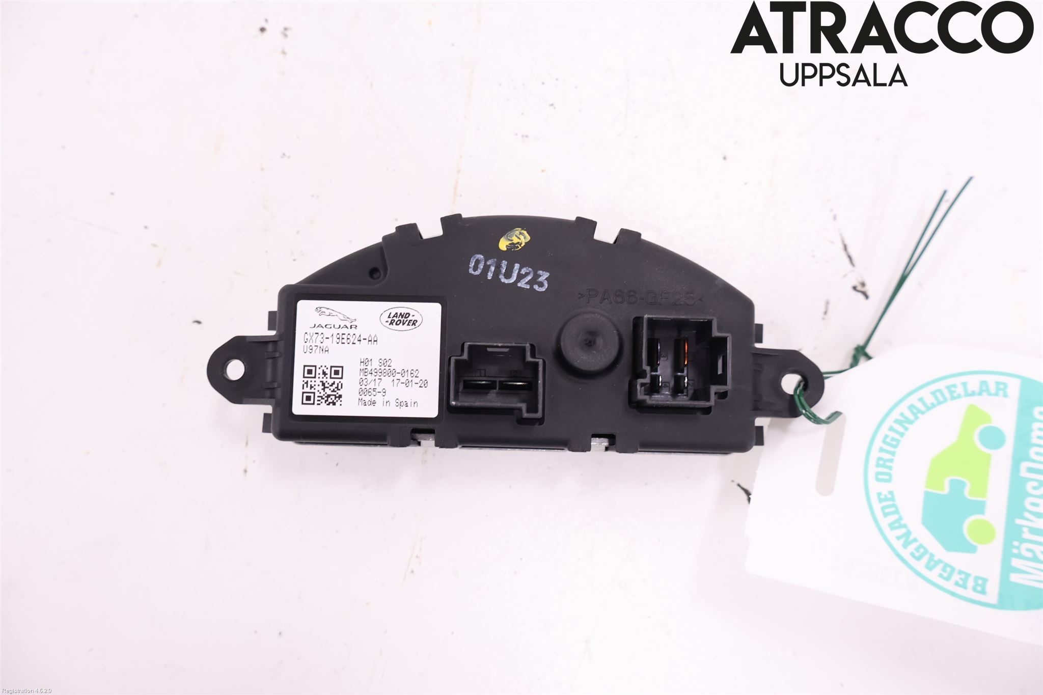 Jaguar XF (X260) 16-24 Varmeapparat Viftemotstand