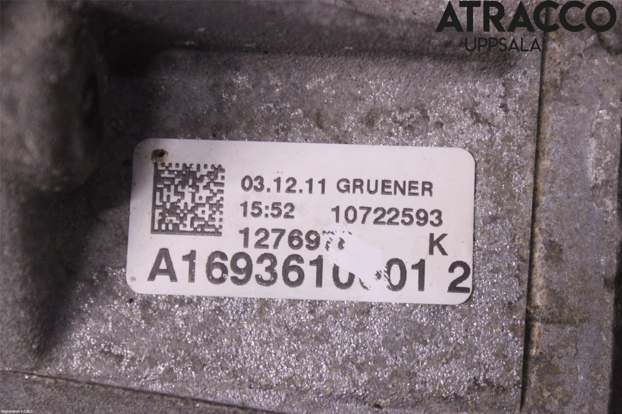 Mercedes-Benz MB A-KLASS (W169) 04-12 Gearkasse 5 Trinn