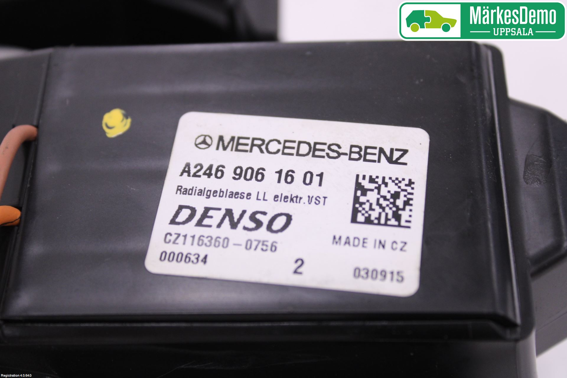 Mercedes-Benz MB CLA-KLASS (C117/X117) 13-19 Varmeapparat Viftemotor