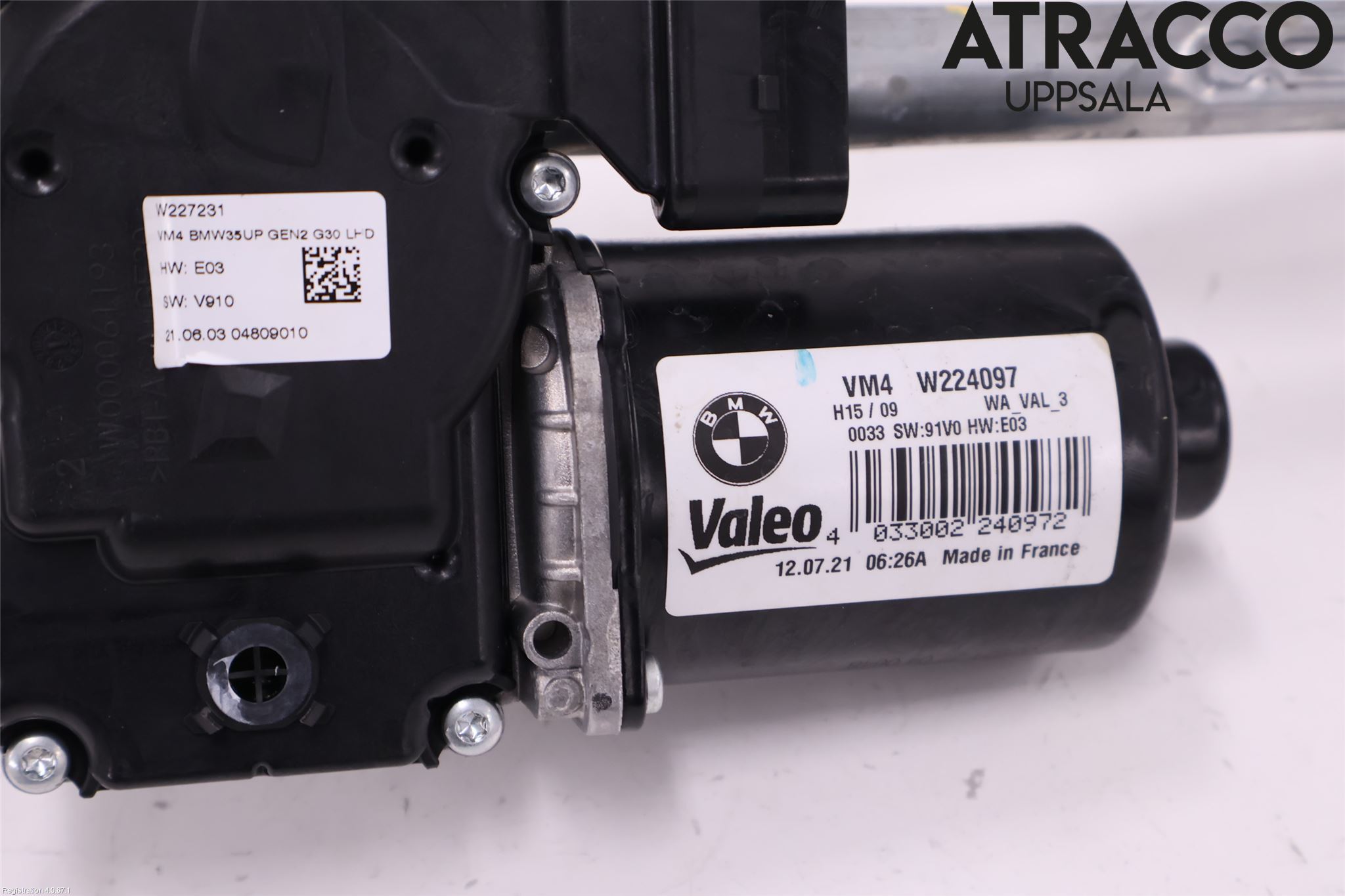 BMW 5 G30/G31/F90 17-23 Viskermotor Frontrute