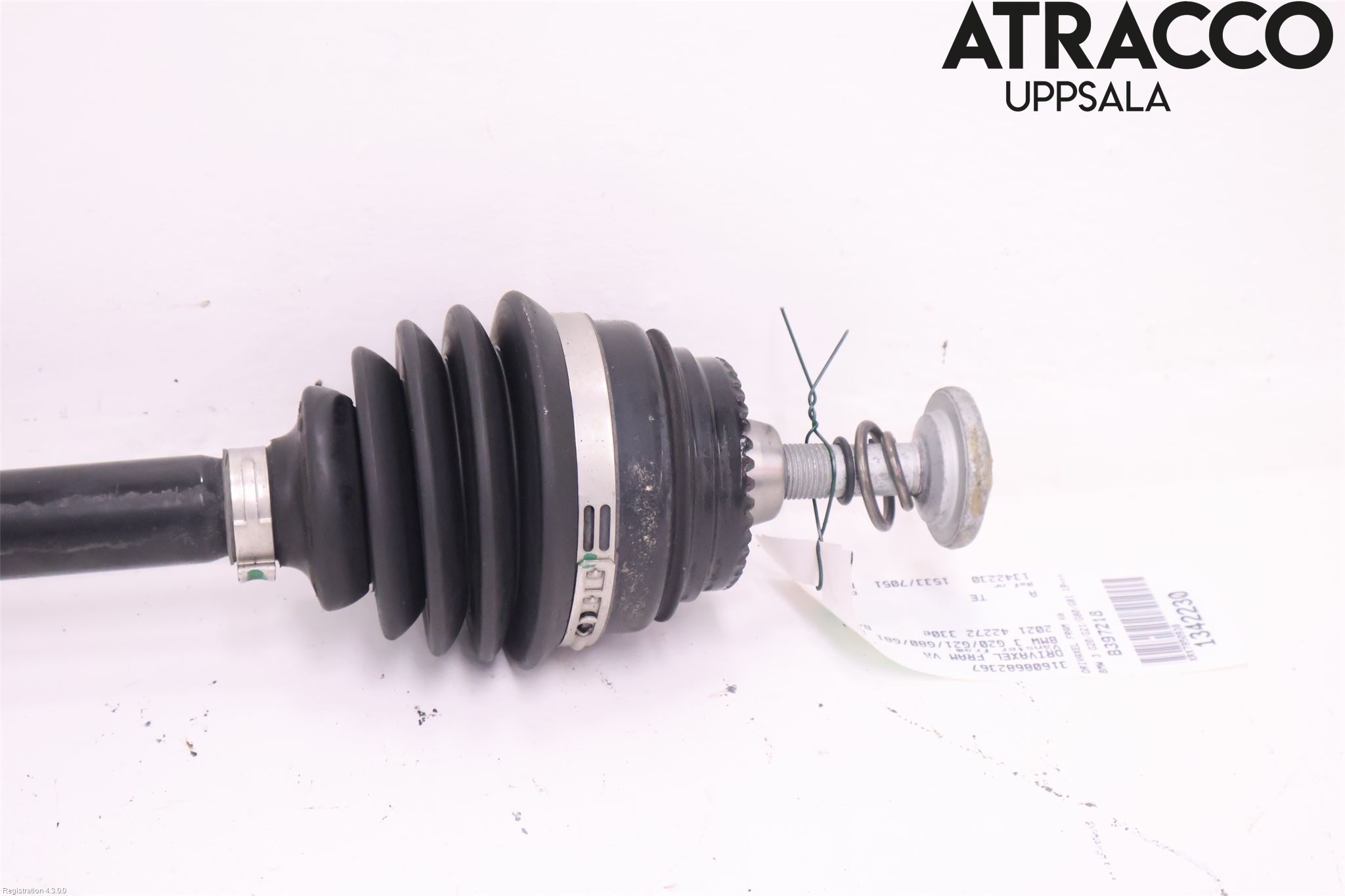 BMW 3 G20/G21/G80/G81 19- Drivaksel Foran Kompl Venstre