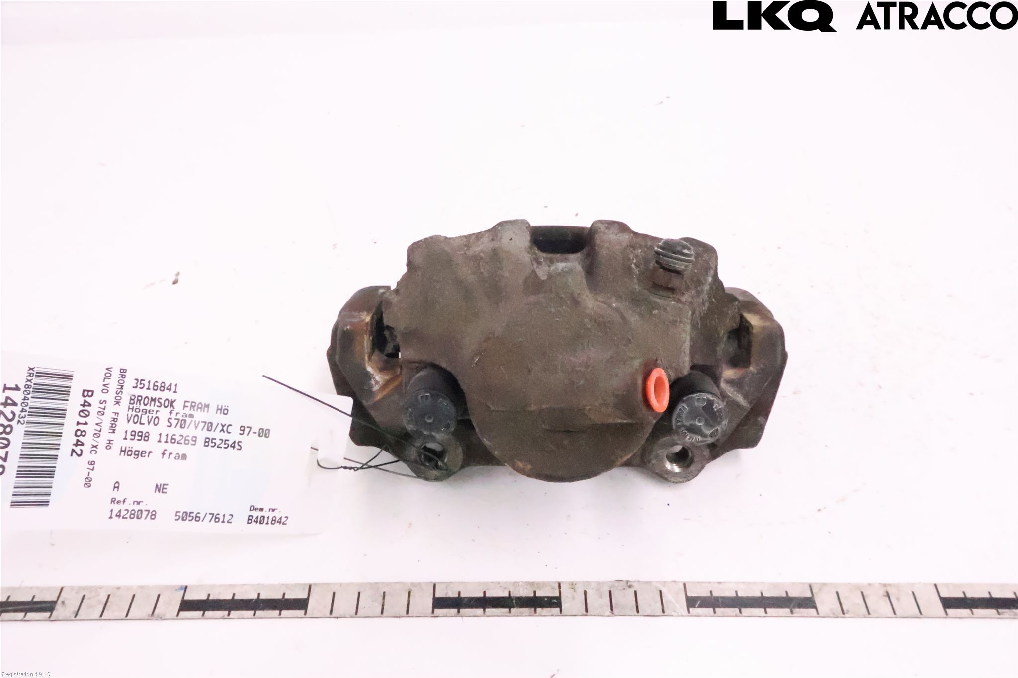 Volvo S70/V70/XC  97-00 Bremsecaliper Foran Høyre