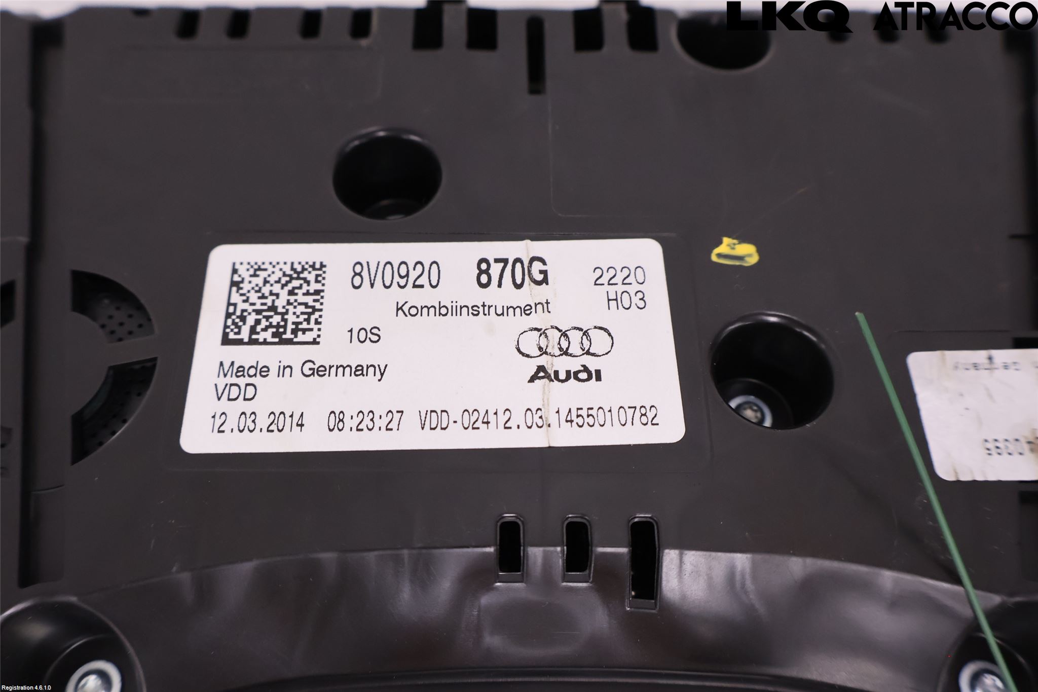 Audi A3/S3 8V 13-20 Instr Kombinert