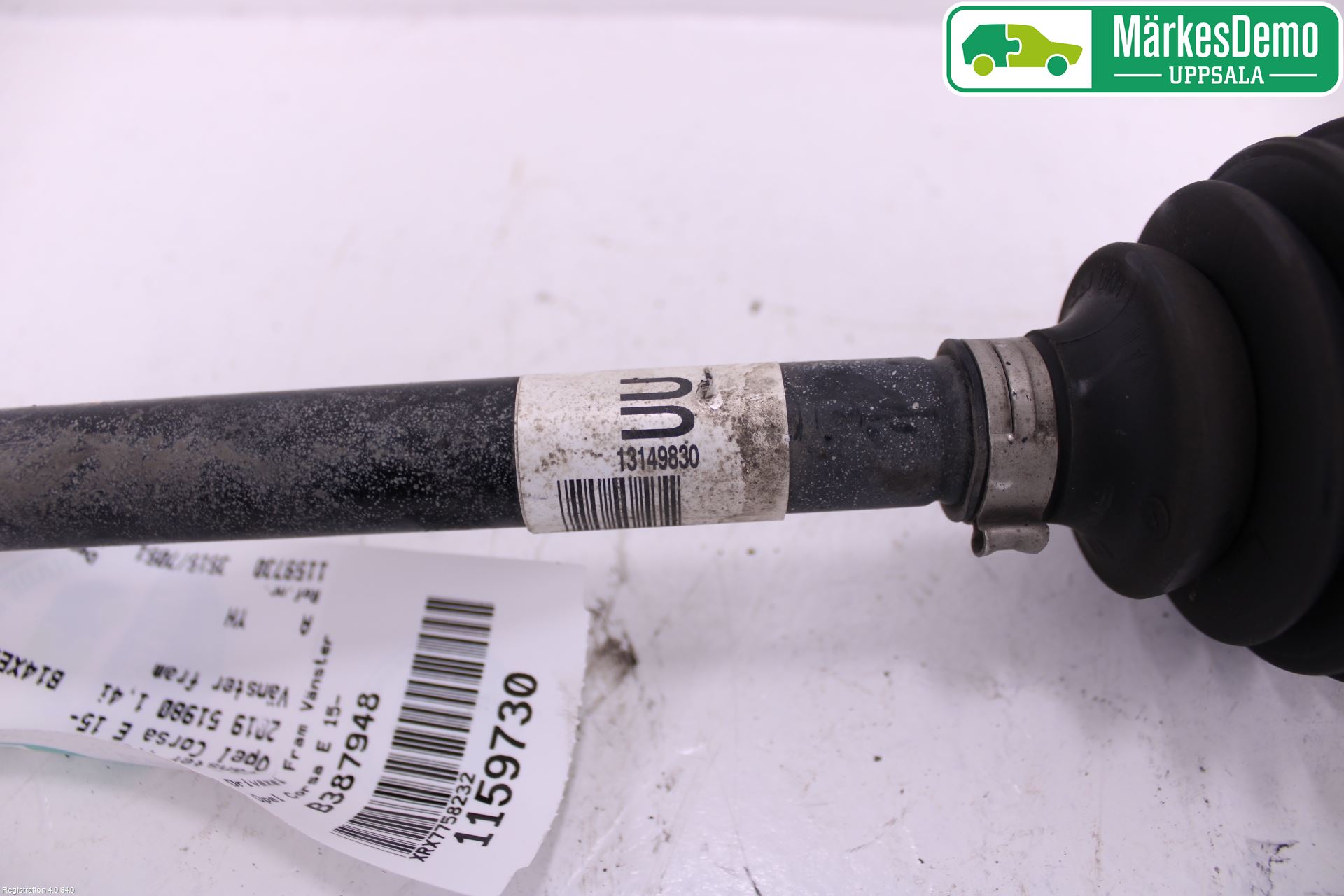 Opel CORSA E 15-19 Drivaksel Foran Kompl Venstre